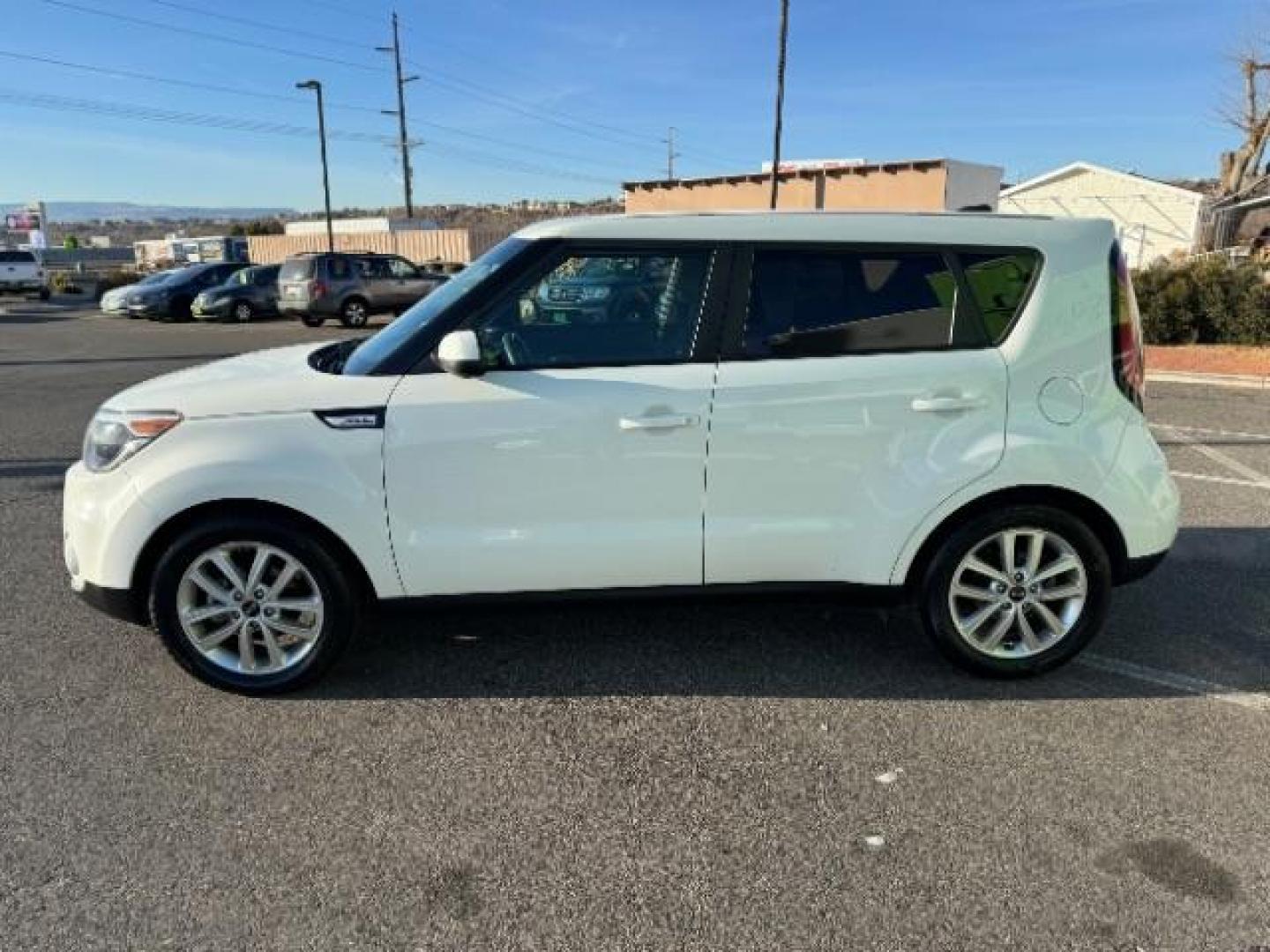 2019 Clear White /Black, cloth Kia Soul + (KNDJP3A54K7) with an 2.0L L4 DOHC 16V engine, 6-Speed Automatic transmission, located at 1865 East Red Hills Pkwy, St. George, 84770, (435) 628-0023, 37.120850, -113.543640 - Photo#5