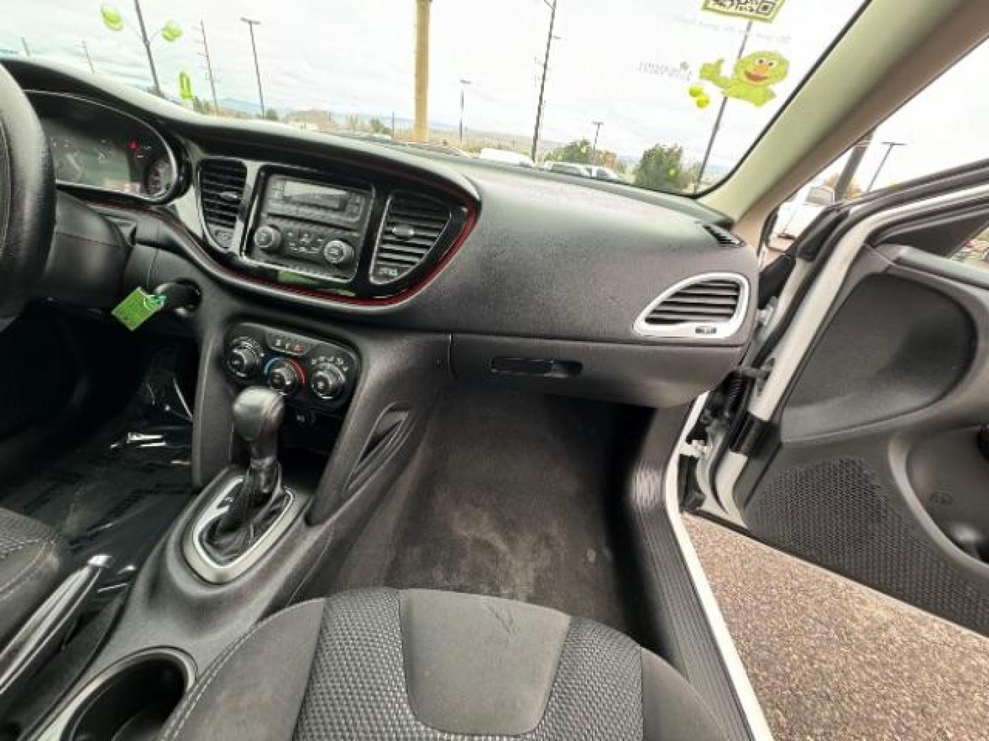 2016 White /Black, premium cloth Dodge Dart SXT (1C3CDFBB1GD) with an 2.4L L4 DOHC 16V engine, 6-Speed Automatic transmission, located at 940 North Main Street, Cedar City, UT, 84720, (435) 628-0023, 37.692936, -113.061897 - Photo#31