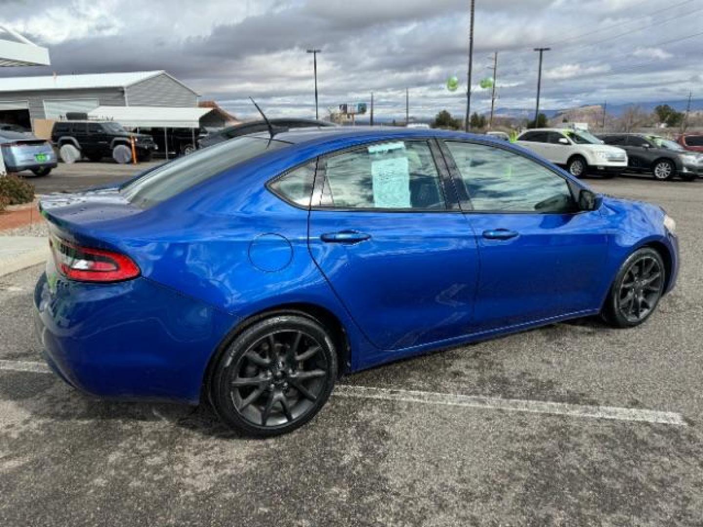 2013 True Blue Pearl /Black Cloth Interior Dodge Dart SXT (1C3CDFBA6DD) with an 2.0L L4 DOHC 16V TURBO engine, 6-Speed Automatic transmission, located at 1865 East Red Hills Pkwy, St. George, 84770, (435) 628-0023, 37.120850, -113.543640 - Photo#9