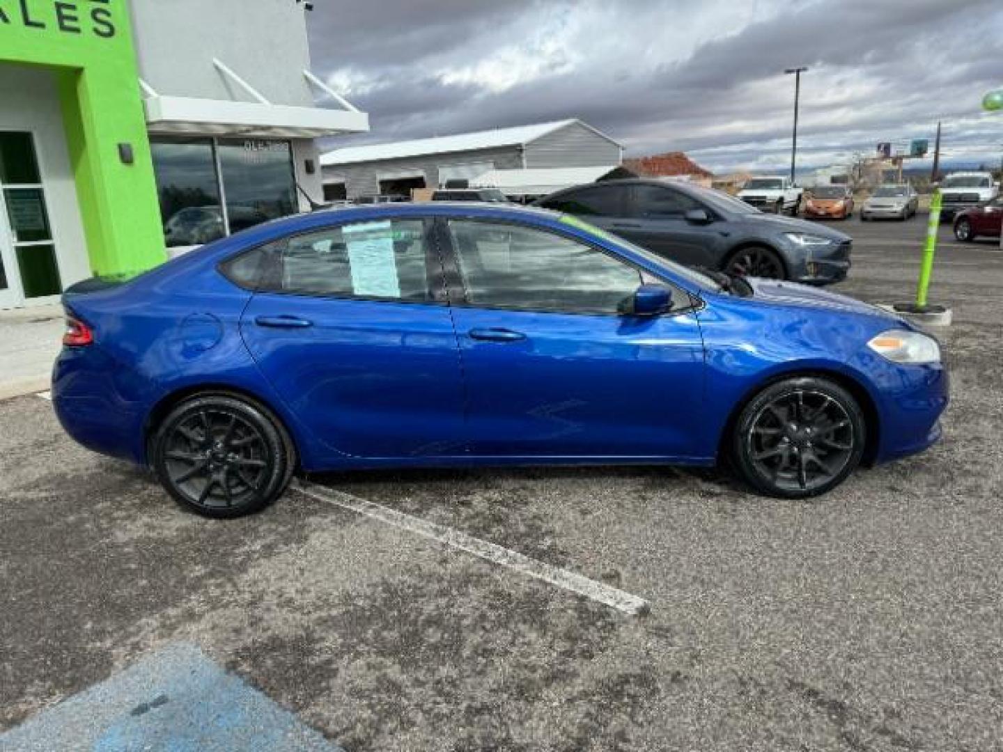 2013 True Blue Pearl /Black Cloth Interior Dodge Dart SXT (1C3CDFBA6DD) with an 2.0L L4 DOHC 16V TURBO engine, 6-Speed Automatic transmission, located at 1865 East Red Hills Pkwy, St. George, 84770, (435) 628-0023, 37.120850, -113.543640 - Photo#10