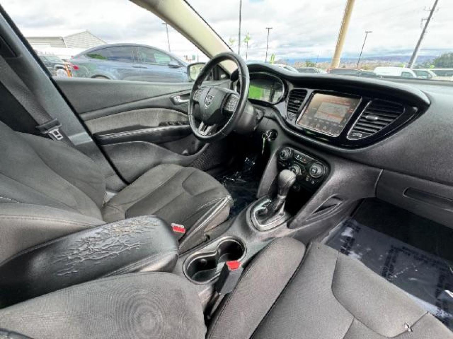 2013 True Blue Pearl /Black Cloth Interior Dodge Dart SXT (1C3CDFBA6DD) with an 2.0L L4 DOHC 16V TURBO engine, 6-Speed Automatic transmission, located at 1865 East Red Hills Pkwy, St. George, 84770, (435) 628-0023, 37.120850, -113.543640 - Photo#28