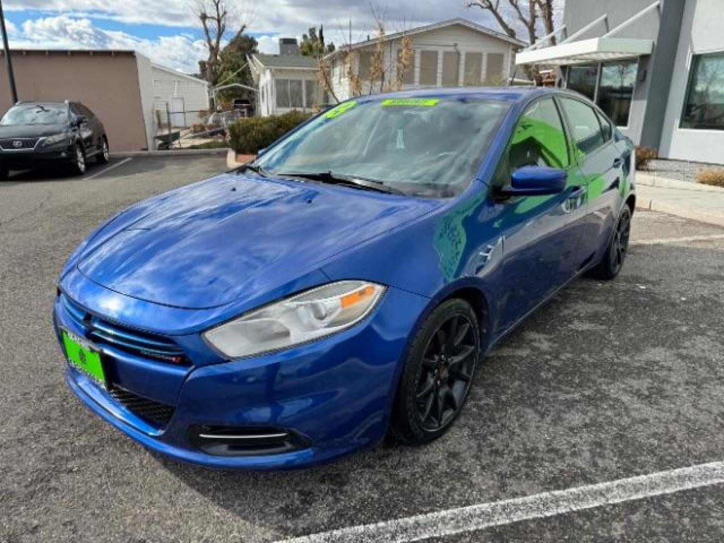 2013 True Blue Pearl /Black Cloth Interior Dodge Dart SXT (1C3CDFBA6DD) with an 2.0L L4 DOHC 16V TURBO engine, 6-Speed Automatic transmission, located at 1865 East Red Hills Pkwy, St. George, 84770, (435) 628-0023, 37.120850, -113.543640 - Photo#3