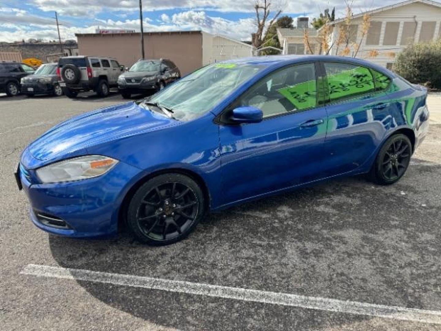 2013 True Blue Pearl /Black Cloth Interior Dodge Dart SXT (1C3CDFBA6DD) with an 2.0L L4 DOHC 16V TURBO engine, 6-Speed Automatic transmission, located at 1865 East Red Hills Pkwy, St. George, 84770, (435) 628-0023, 37.120850, -113.543640 - Photo#4