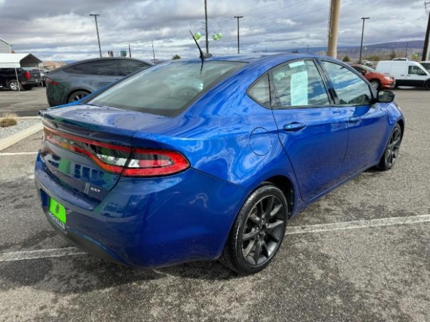 2013 True Blue Pearl /Black Cloth Interior Dodge Dart SXT (1C3CDFBA6DD) with an 2.0L L4 DOHC 16V TURBO engine, 6-Speed Automatic transmission, located at 1865 East Red Hills Pkwy, St. George, 84770, (435) 628-0023, 37.120850, -113.543640 - Photo#8