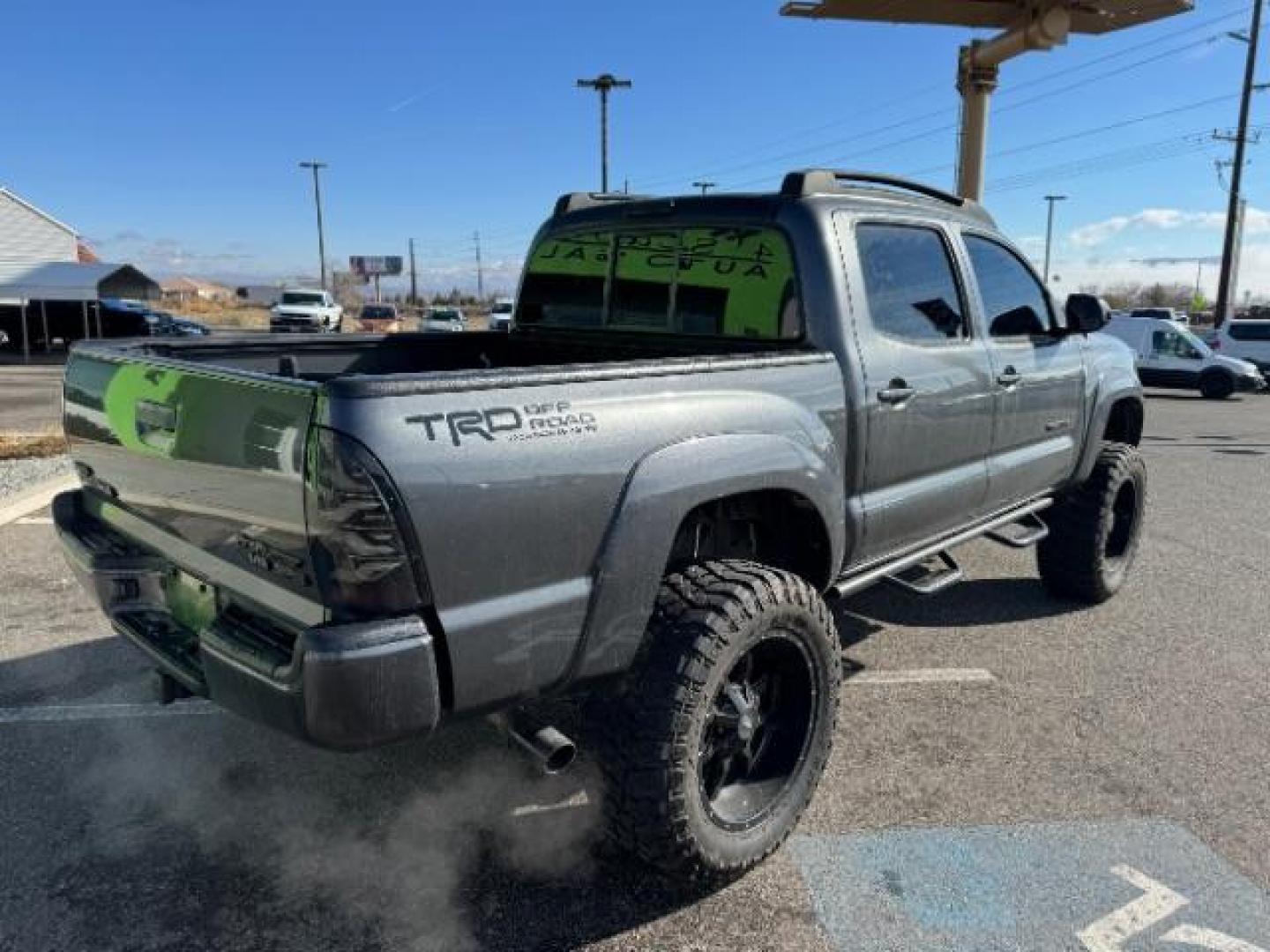 2013 Magnetic Gray Metallic /Graphite Cloth Interior Toyota Tacoma PreRunner Double Cab V6 Auto 2WD (3TMJU4GN0DM) with an 4.0L V6 DOHC 24V engine, 5-Speed Automatic transmission, located at 1865 East Red Hills Pkwy, St. George, 84770, (435) 628-0023, 37.120850, -113.543640 - Photo#9