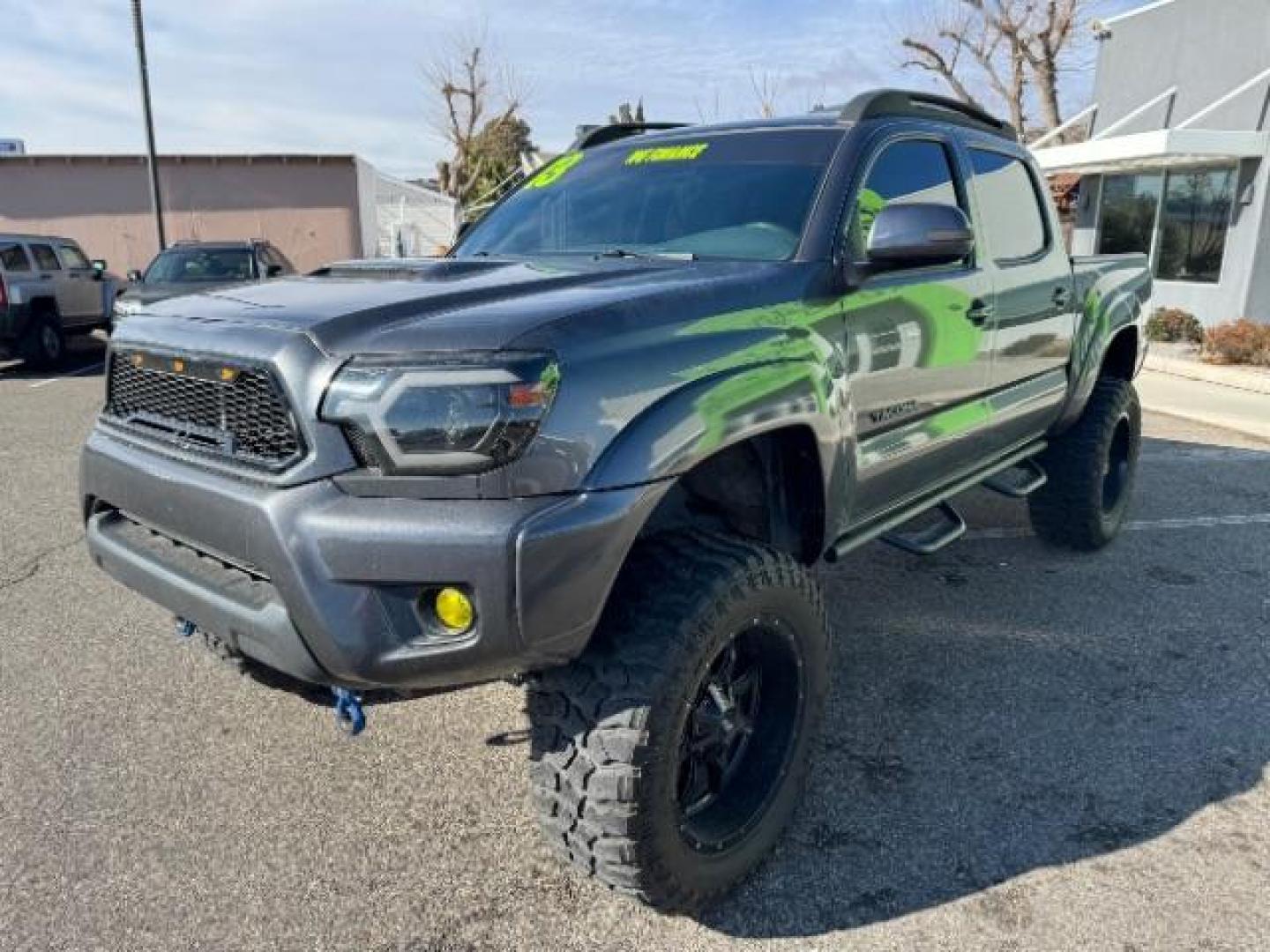 2013 Magnetic Gray Metallic /Graphite Cloth Interior Toyota Tacoma PreRunner Double Cab V6 Auto 2WD (3TMJU4GN0DM) with an 4.0L V6 DOHC 24V engine, 5-Speed Automatic transmission, located at 1865 East Red Hills Pkwy, St. George, 84770, (435) 628-0023, 37.120850, -113.543640 - Photo#3