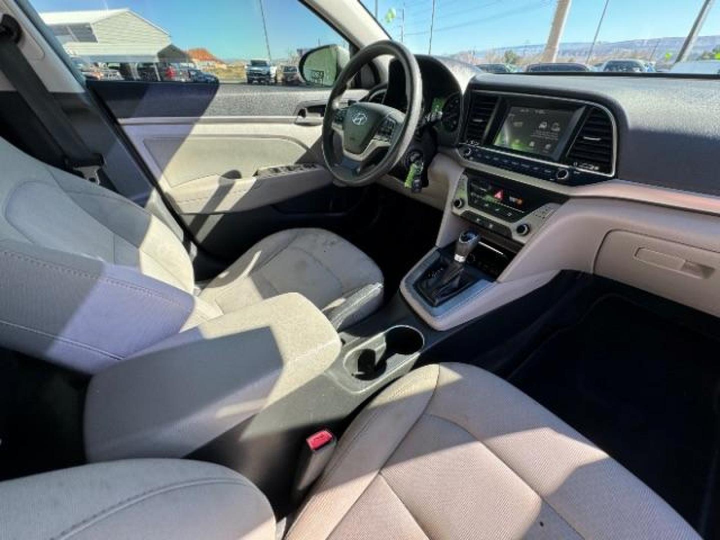 2018 Galactic Gray /Gray, leather Hyundai Elantra Limited (5NPD84LF5JH) with an 1.8L L4 DOHC 16V engine, 6-Speed Automatic transmission, located at 1865 East Red Hills Pkwy, St. George, 84770, (435) 628-0023, 37.120850, -113.543640 - Photo#34