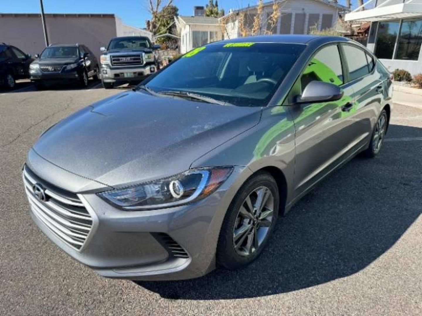 2018 Galactic Gray /Gray, leather Hyundai Elantra Limited (5NPD84LF5JH) with an 1.8L L4 DOHC 16V engine, 6-Speed Automatic transmission, located at 1865 East Red Hills Pkwy, St. George, 84770, (435) 628-0023, 37.120850, -113.543640 - Photo#3