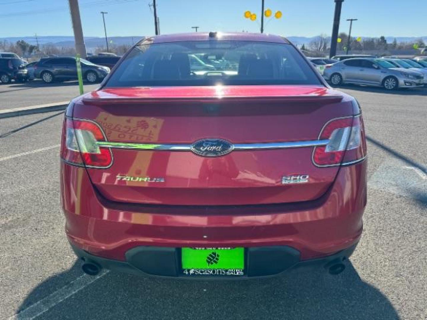 2010 Candy Red Metallic Paint /Charcoal Black/Umber Leather Interior Ford Taurus SHO AWD (1FAHP2KT5AG) with an 3.5L V6 DOHC 24V engine, 6-Speed Automatic transmission, located at 940 North Main Street, Cedar City, UT, 84720, (435) 628-0023, 37.692936, -113.061897 - Photo#9