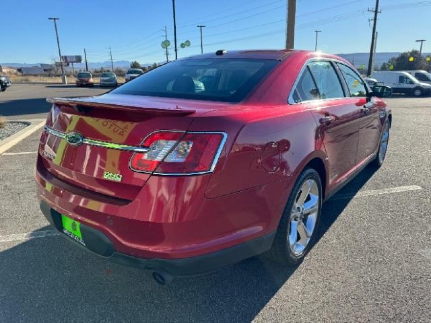 2010 Candy Red Metallic Paint /Charcoal Black/Umber Leather Interior Ford Taurus SHO AWD (1FAHP2KT5AG) with an 3.5L V6 DOHC 24V engine, 6-Speed Automatic transmission, located at 940 North Main Street, Cedar City, UT, 84720, (435) 628-0023, 37.692936, -113.061897 - Photo#10