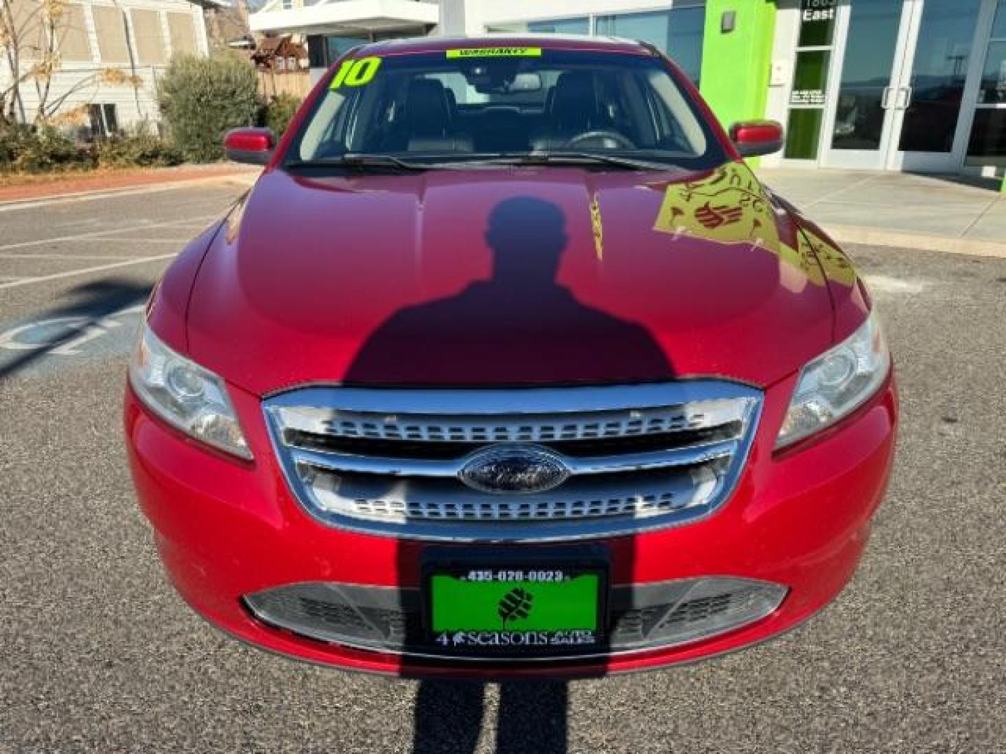 2010 Candy Red Metallic Paint /Charcoal Black/Umber Leather Interior Ford Taurus SHO AWD (1FAHP2KT5AG) with an 3.5L V6 DOHC 24V engine, 6-Speed Automatic transmission, located at 940 North Main Street, Cedar City, UT, 84720, (435) 628-0023, 37.692936, -113.061897 - Photo#2