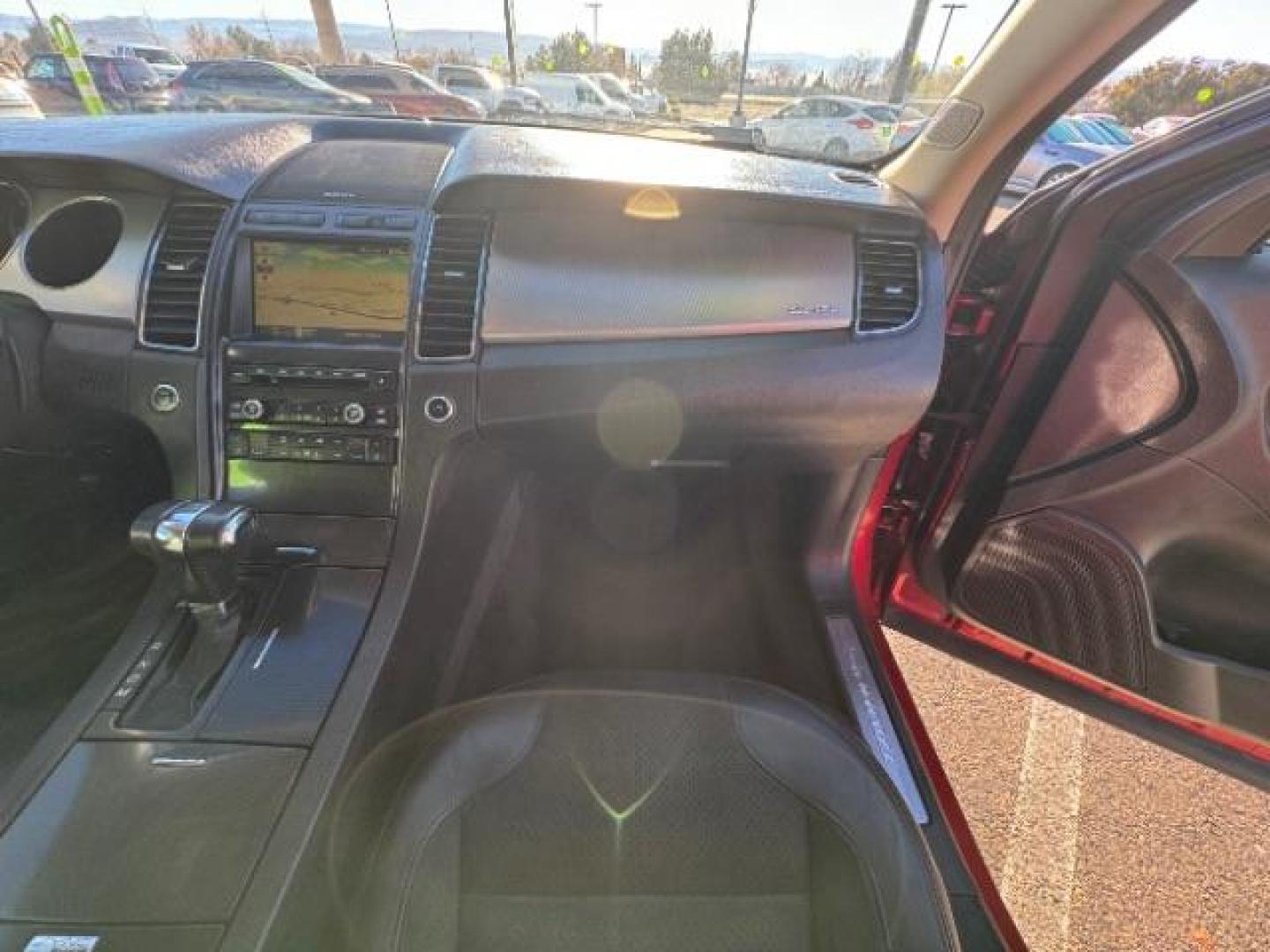 2010 Candy Red Metallic Paint /Charcoal Black/Umber Leather Interior Ford Taurus SHO AWD (1FAHP2KT5AG) with an 3.5L V6 DOHC 24V engine, 6-Speed Automatic transmission, located at 940 North Main Street, Cedar City, UT, 84720, (435) 628-0023, 37.692936, -113.061897 - Photo#38