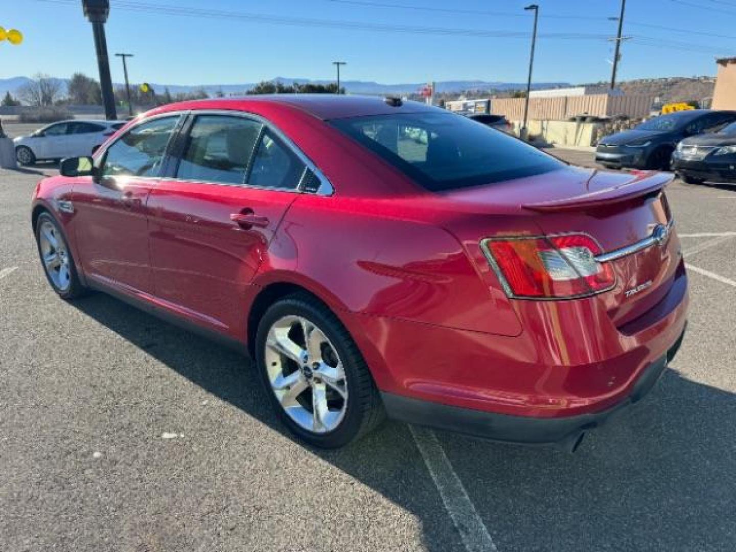 2010 Candy Red Metallic Paint /Charcoal Black/Umber Leather Interior Ford Taurus SHO AWD (1FAHP2KT5AG) with an 3.5L V6 DOHC 24V engine, 6-Speed Automatic transmission, located at 940 North Main Street, Cedar City, UT, 84720, (435) 628-0023, 37.692936, -113.061897 - Photo#7