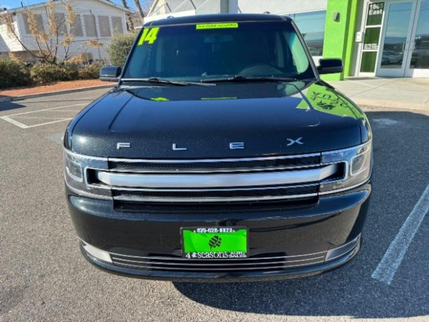 2014 Tuxedo Black Metallic /Charcoal Black Ford Flex Limited FWD (2FMGK5D8XEB) with an 3.5L V6 DOHC 24V engine, 6-Speed Automatic Overdrive transmission, located at 1865 East Red Hills Pkwy, St. George, 84770, (435) 628-0023, 37.120850, -113.543640 - We specialize in helping ALL people get the best financing available. No matter your credit score, good, bad or none we can get you an amazing rate. Had a bankruptcy, divorce, or repossessions? We give you the green light to get your credit back on the road. Low down and affordable payments that fit - Photo#2