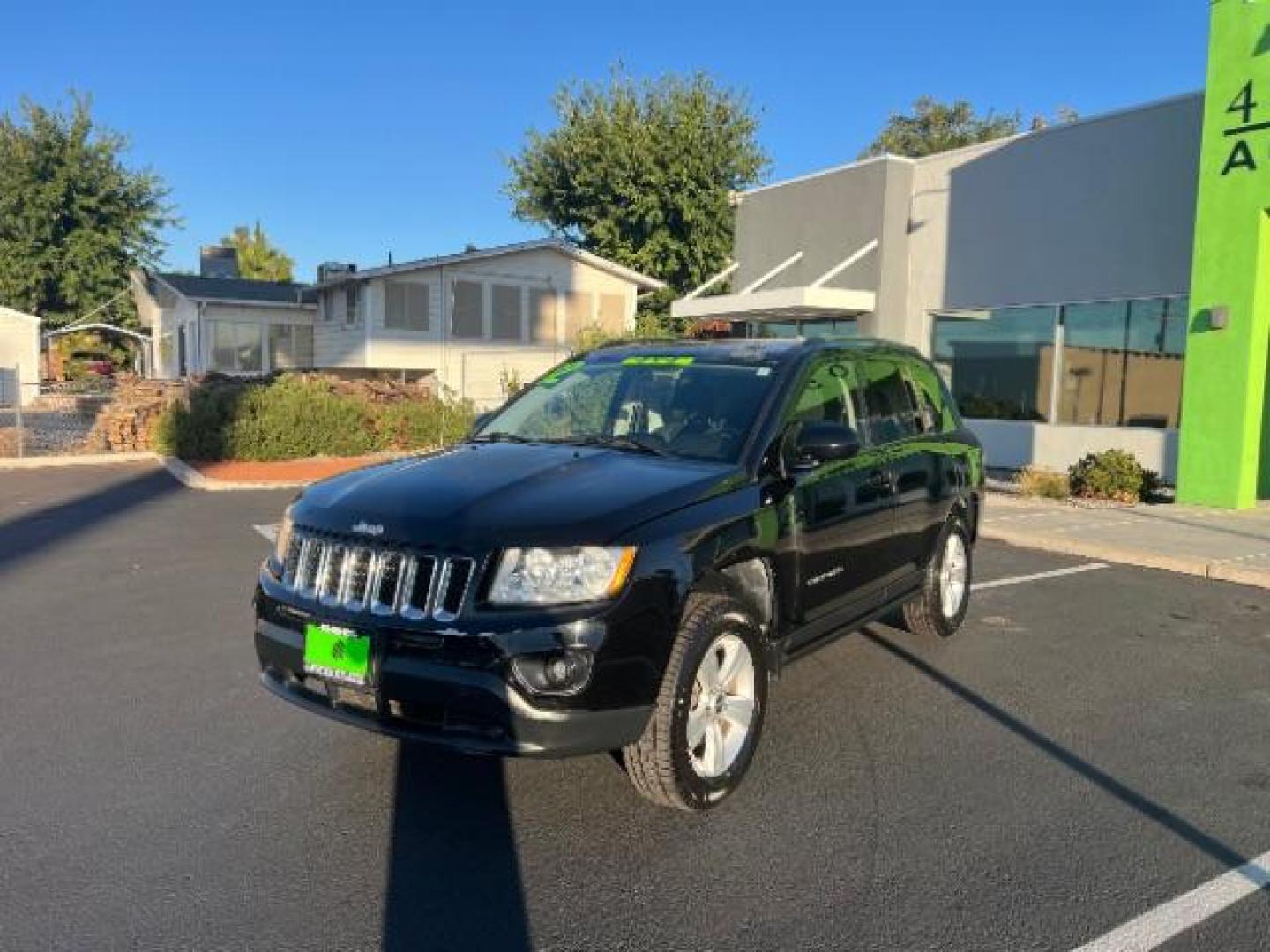 2012 Black /Dark Slate Gray Clot Jeep Compass Sport 4WD (1C4NJDBB2CD) with an 2.4L L4 DOHC 16V engine, Continuously Variabl transmission, located at 940 North Main Street, Cedar City, UT, 84720, (435) 628-0023, 37.692936, -113.061897 - We specialize in helping ALL people get the best financing available. No matter your credit score, good, bad or none we can get you an amazing rate. Had a bankruptcy, divorce, or repossessions? We give you the green light to get your credit back on the road. Low down and affordable payments that fit - Photo#2