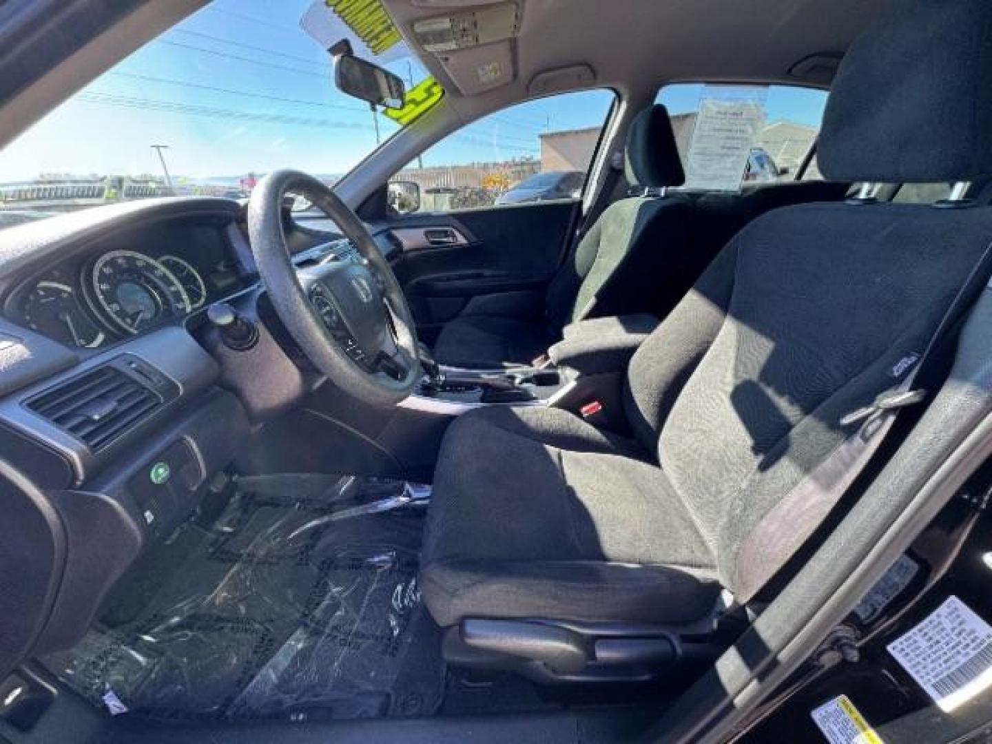 2013 Crystal Black Pearl /Black Cloth Interior Honda Accord LX Sedan CVT (1HGCR2F33DA) with an 2.4L L4 DOHC 16V engine, Continuously Variable Transmission transmission, located at 940 North Main Street, Cedar City, UT, 84720, (435) 628-0023, 37.692936, -113.061897 - Photo#18