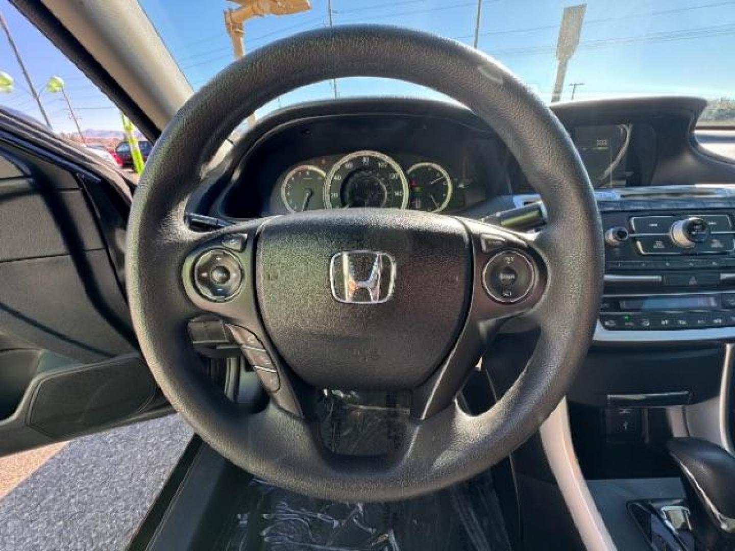 2013 Crystal Black Pearl /Black Cloth Interior Honda Accord LX Sedan CVT (1HGCR2F33DA) with an 2.4L L4 DOHC 16V engine, Continuously Variable Transmission transmission, located at 940 North Main Street, Cedar City, UT, 84720, (435) 628-0023, 37.692936, -113.061897 - Photo#20