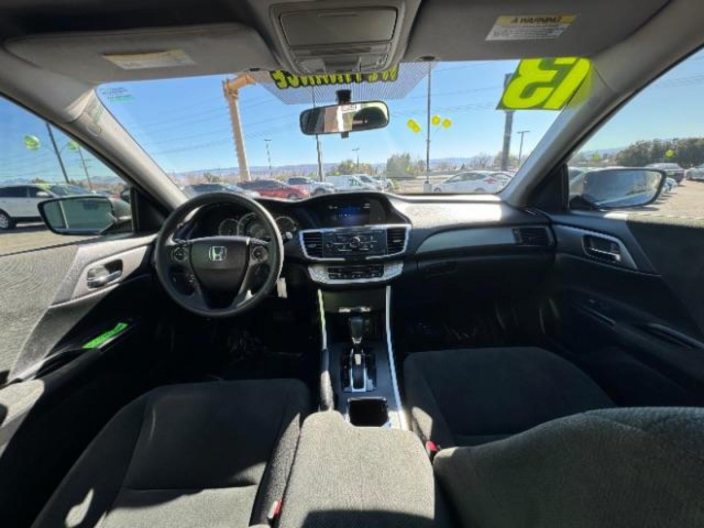 2013 Crystal Black Pearl /Black Cloth Interior Honda Accord LX Sedan CVT (1HGCR2F33DA) with an 2.4L L4 DOHC 16V engine, Continuously Variable Transmission transmission, located at 940 North Main Street, Cedar City, UT, 84720, (435) 628-0023, 37.692936, -113.061897 - Photo#28