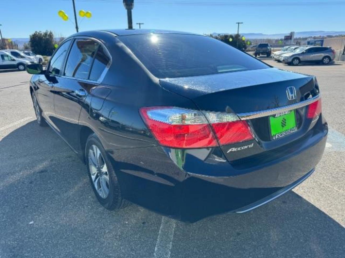 2013 Crystal Black Pearl /Black Cloth Interior Honda Accord LX Sedan CVT (1HGCR2F33DA) with an 2.4L L4 DOHC 16V engine, Continuously Variable Transmission transmission, located at 940 North Main Street, Cedar City, UT, 84720, (435) 628-0023, 37.692936, -113.061897 - Photo#7