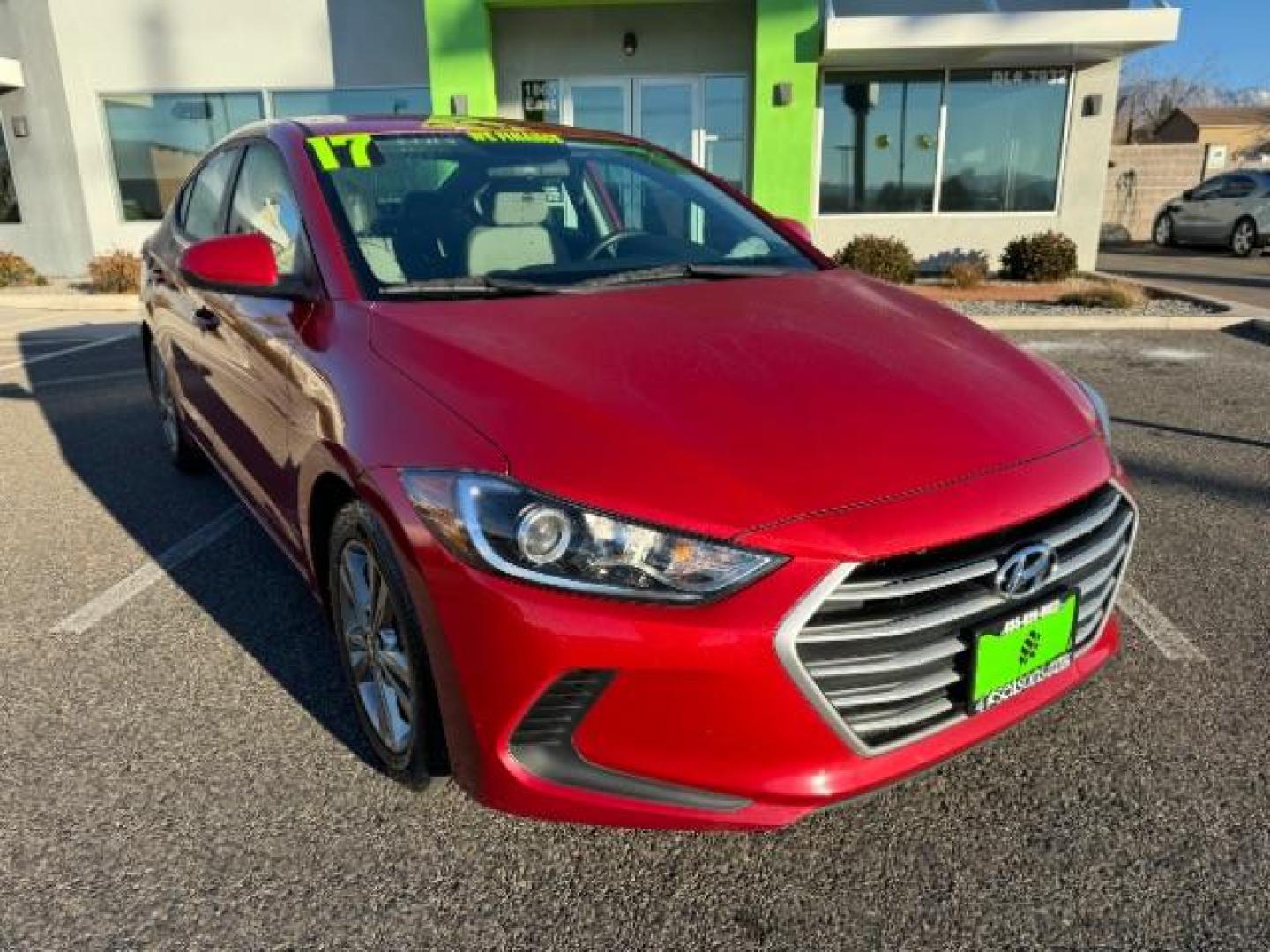 2017 Scarlet Red Pearl /Gray, leather Hyundai Elantra Limited (5NPD84LF6HH) with an 1.8L L4 DOHC 16V engine, 6-Speed Automatic transmission, located at 1865 East Red Hills Pkwy, St. George, 84770, (435) 628-0023, 37.120850, -113.543640 - We specialize in helping ALL people get the best financing available. No matter your credit score, good, bad or none we can get you an amazing rate. Had a bankruptcy, divorce, or repossessions? We give you the green light to get your credit back on the road. Low down and affordable payments that fit - Photo#1