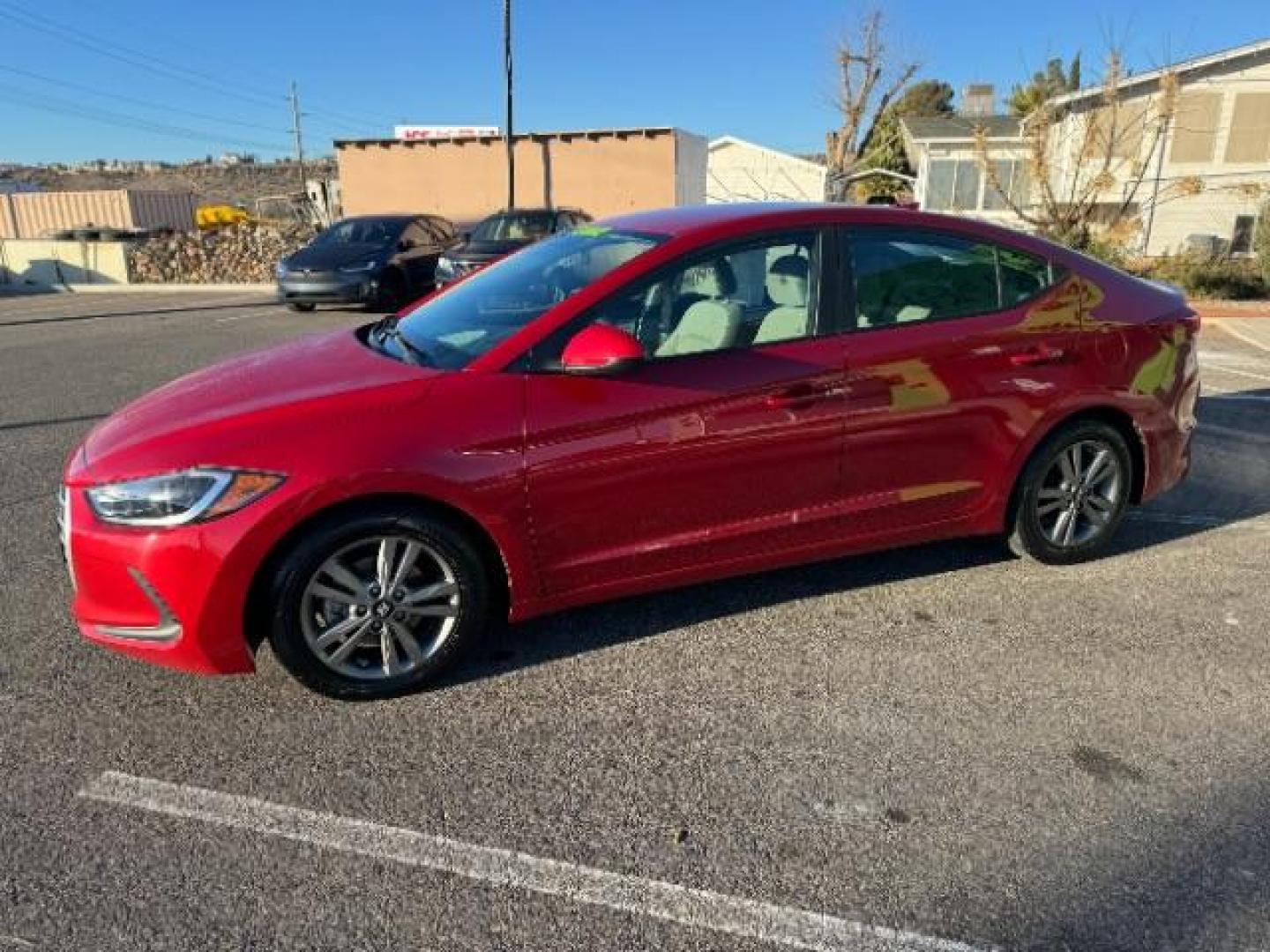 2017 Scarlet Red Pearl /Gray, leather Hyundai Elantra Limited (5NPD84LF6HH) with an 1.8L L4 DOHC 16V engine, 6-Speed Automatic transmission, located at 1865 East Red Hills Pkwy, St. George, 84770, (435) 628-0023, 37.120850, -113.543640 - We specialize in helping ALL people get the best financing available. No matter your credit score, good, bad or none we can get you an amazing rate. Had a bankruptcy, divorce, or repossessions? We give you the green light to get your credit back on the road. Low down and affordable payments that fit - Photo#4