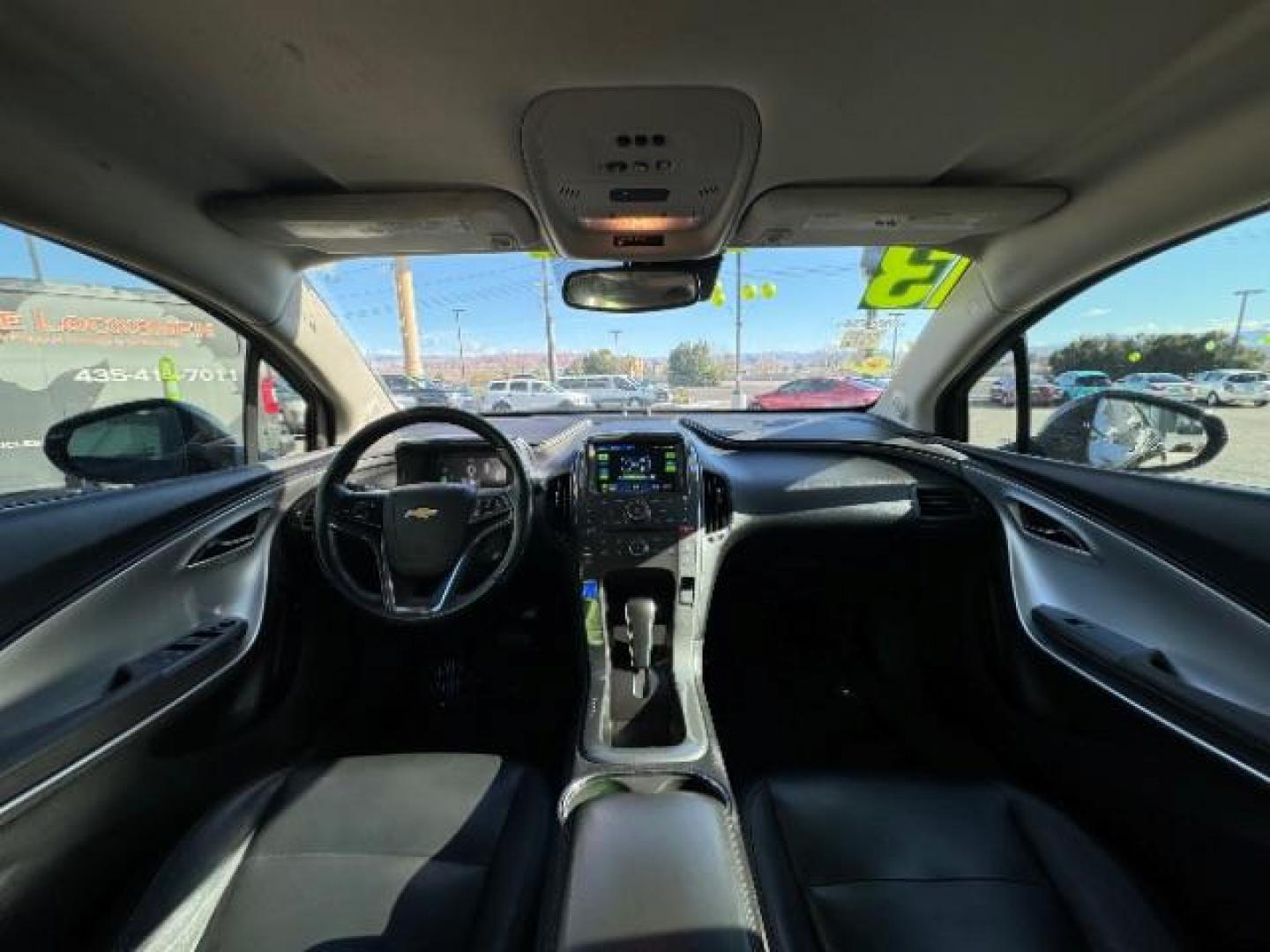 2013 Black /Black Leather interior Chevrolet Volt Premium w/ LEP (1G1RF6E46DU) with an ELECTRIC engine, Continuously Variable Transmission transmission, located at 1865 East Red Hills Pkwy, St. George, 84770, (435) 628-0023, 37.120850, -113.543640 - Photo#29