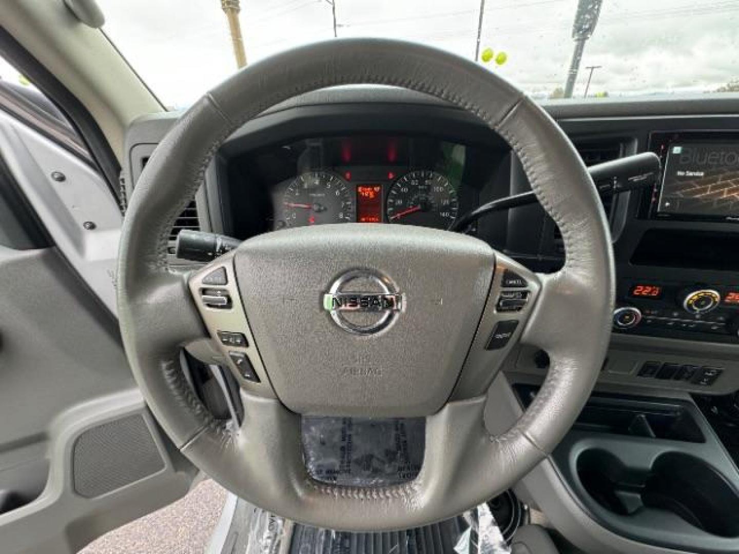 2020 Brilliant Silver Metallic /Beige, leather Nissan NV Passenger 3500 SL V8 (5BZAF0AA7LN) with an 5.6L V8 engine, 5-Speed Automatic transmission, located at 1865 East Red Hills Pkwy, St. George, 84770, (435) 628-0023, 37.120850, -113.543640 - Photo#21