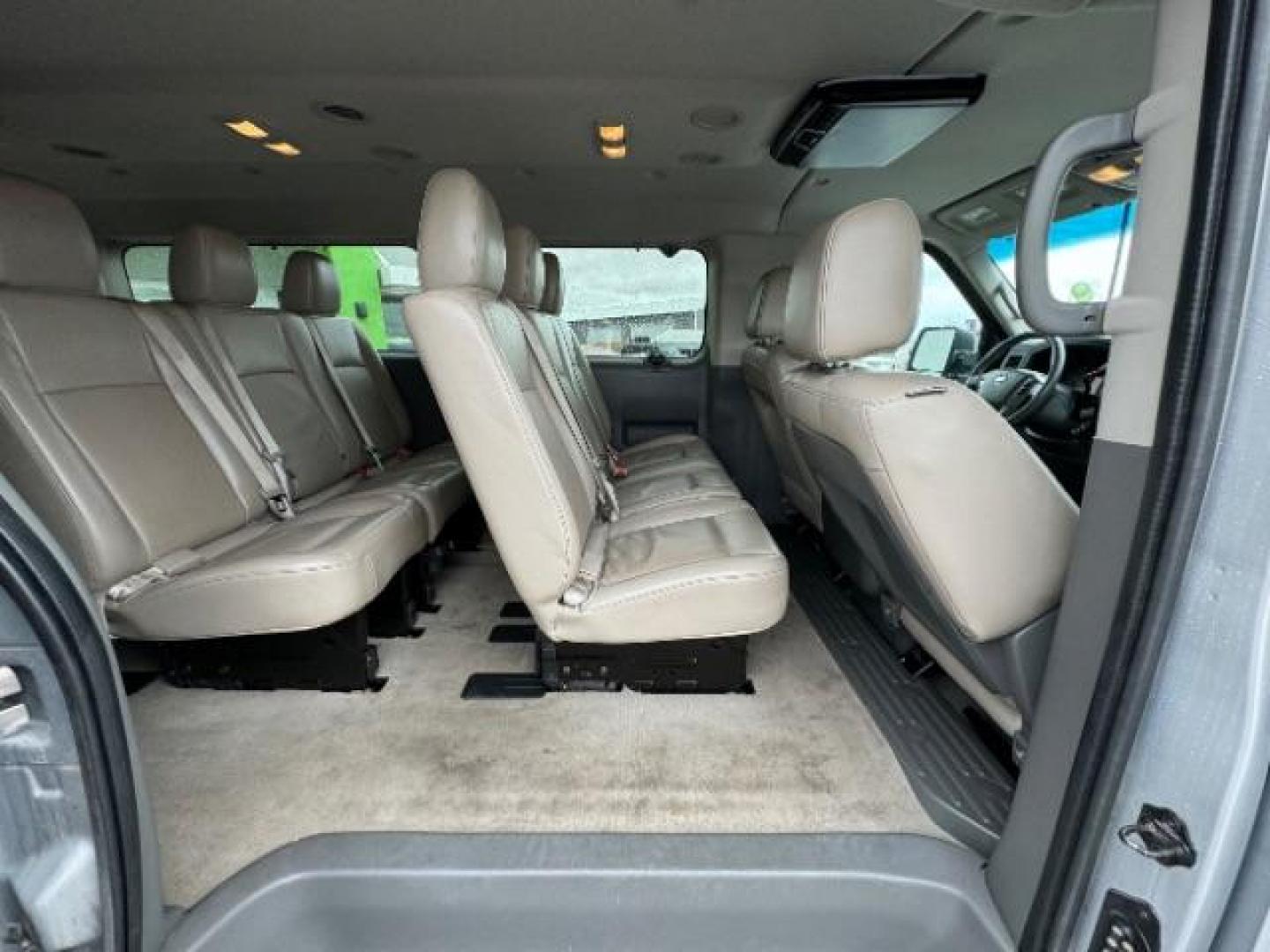 2020 Brilliant Silver Metallic /Beige, leather Nissan NV Passenger 3500 SL V8 (5BZAF0AA7LN) with an 5.6L V8 engine, 5-Speed Automatic transmission, located at 1865 East Red Hills Pkwy, St. George, 84770, (435) 628-0023, 37.120850, -113.543640 - Photo#28