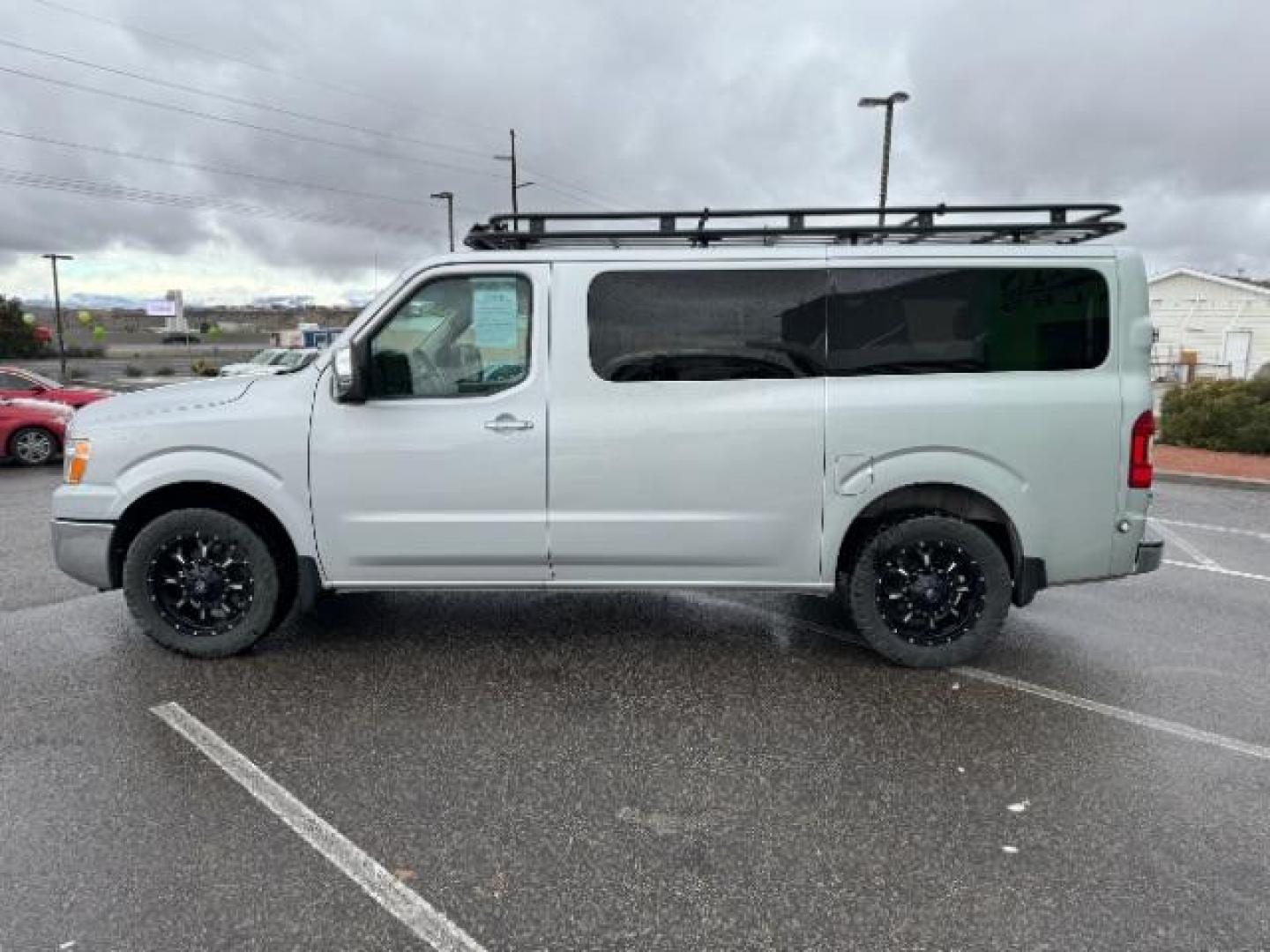 2020 Brilliant Silver Metallic /Beige, leather Nissan NV Passenger 3500 SL V8 (5BZAF0AA7LN) with an 5.6L V8 engine, 5-Speed Automatic transmission, located at 1865 East Red Hills Pkwy, St. George, 84770, (435) 628-0023, 37.120850, -113.543640 - Photo#5