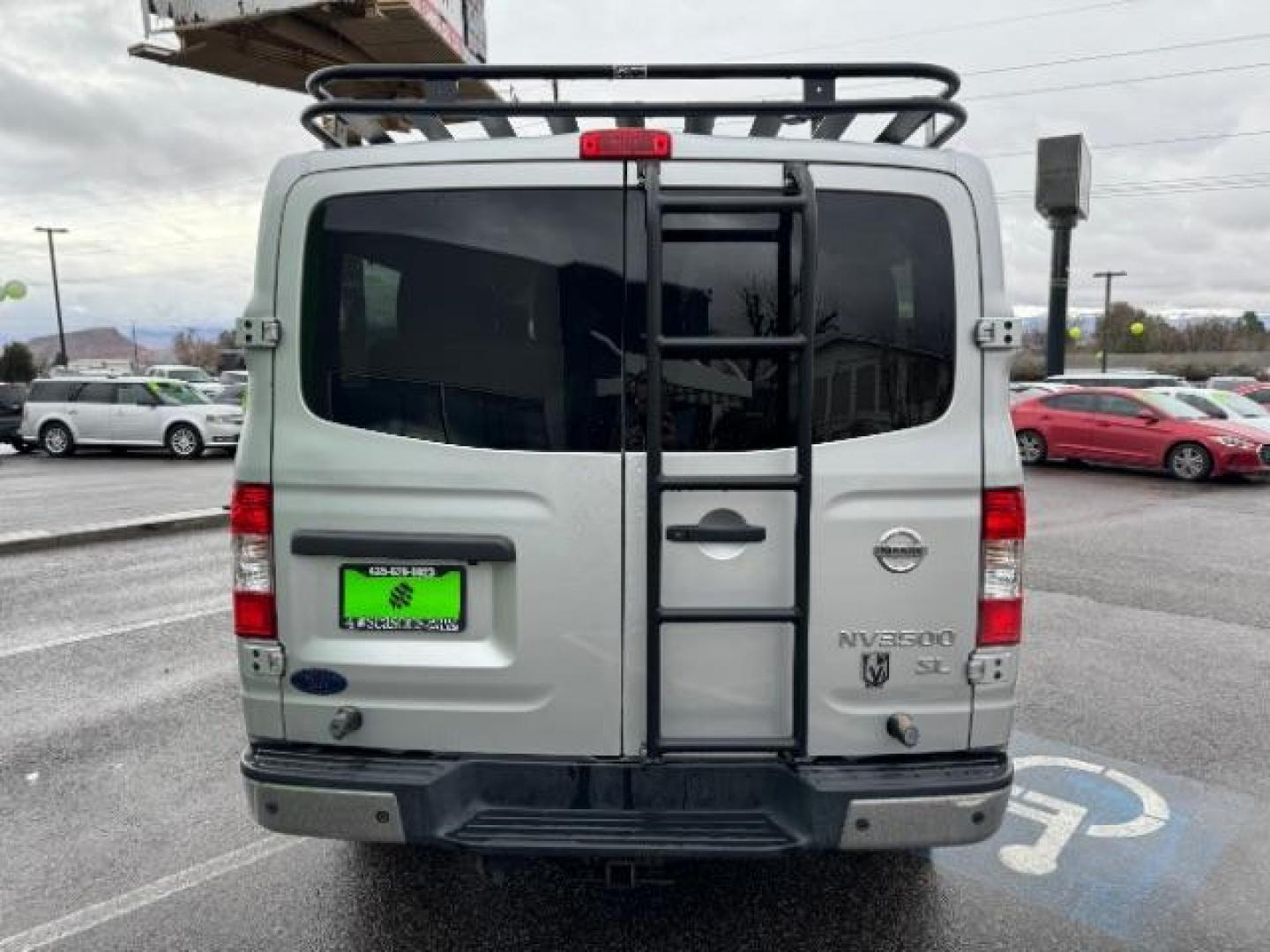 2020 Brilliant Silver Metallic /Beige, leather Nissan NV Passenger 3500 SL V8 (5BZAF0AA7LN) with an 5.6L V8 engine, 5-Speed Automatic transmission, located at 1865 East Red Hills Pkwy, St. George, 84770, (435) 628-0023, 37.120850, -113.543640 - Photo#7