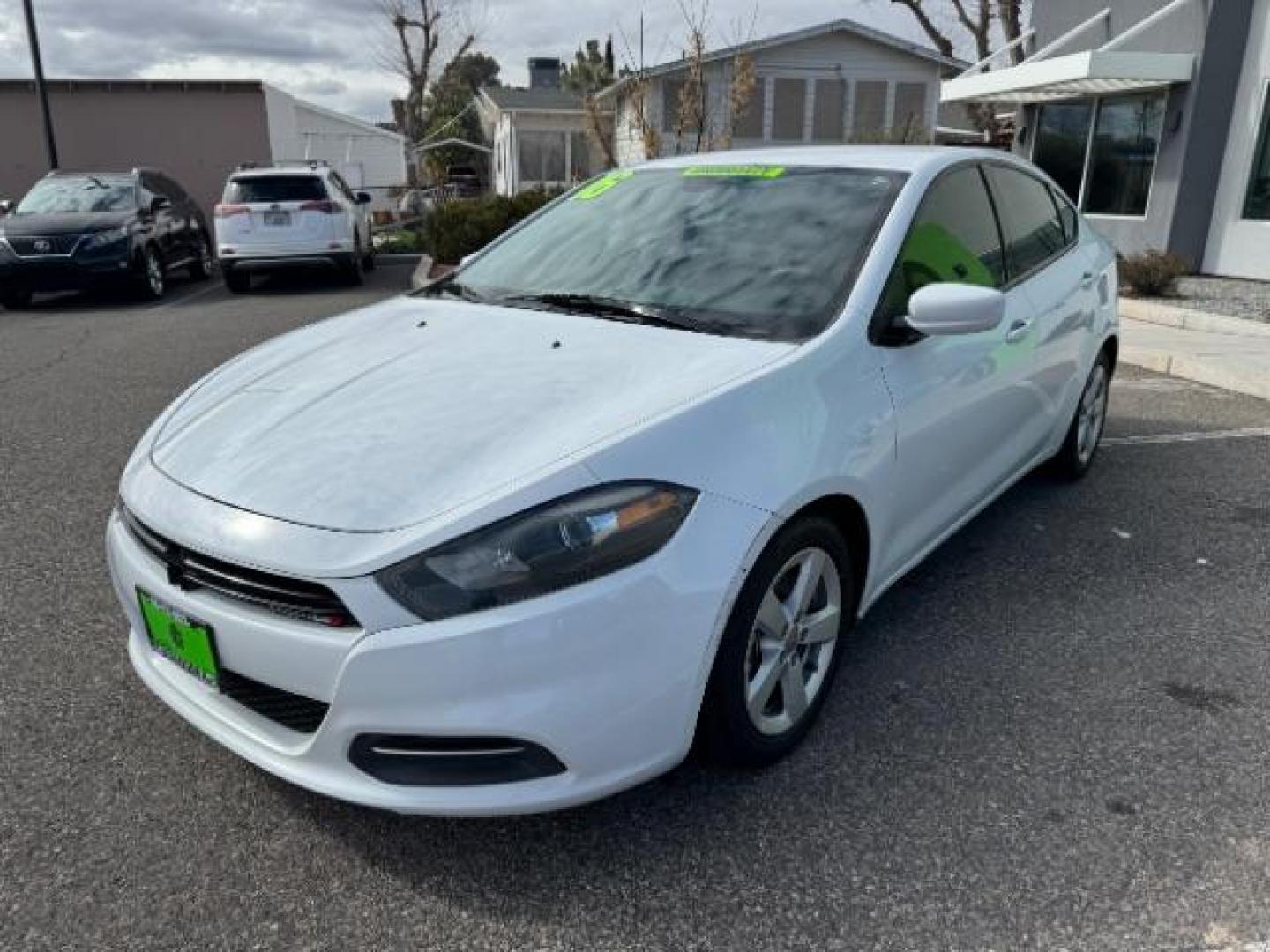 2016 White /Black, premium cloth Dodge Dart SXT (1C3CDFBB9GD) with an 2.4L L4 DOHC 16V engine, 6-Speed Automatic transmission, located at 940 North Main Street, Cedar City, UT, 84720, (435) 628-0023, 37.692936, -113.061897 - Photo#3