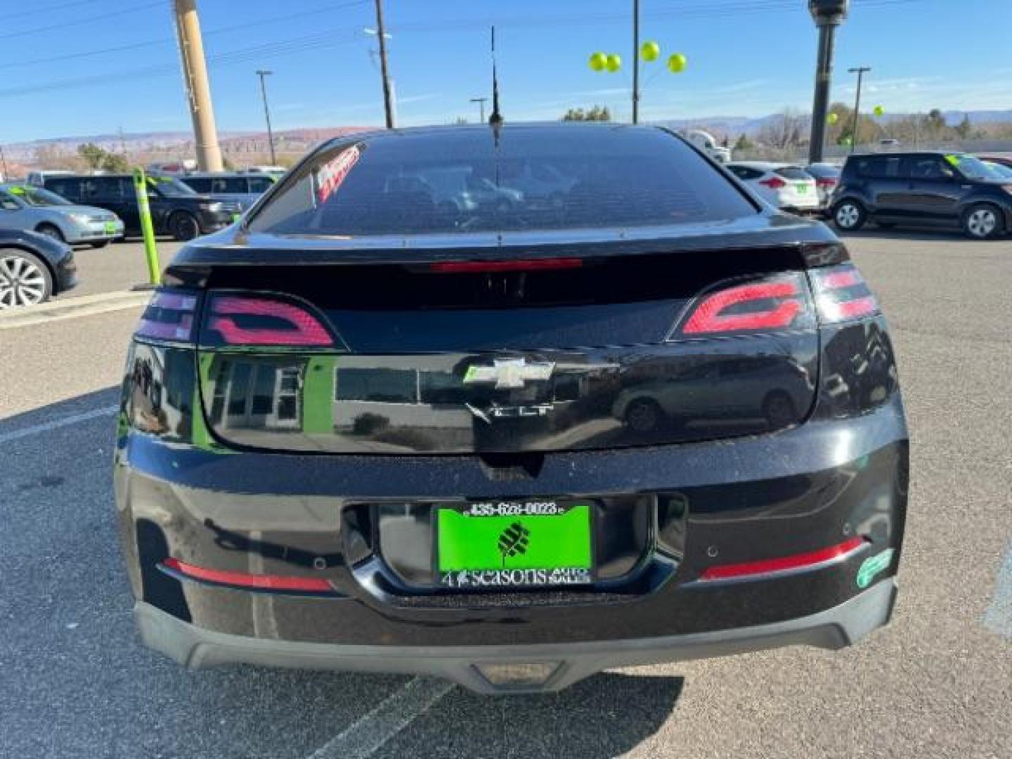 2014 Black /Black cloth interior Chevrolet Volt Standard w/ LEP (1G1RE6E40EU) with an 1.4L L4 DOHC 16V PLUG-IN HYBRID engine, Continuously Variable Transmission transmission, located at 1865 East Red Hills Pkwy, St. George, 84770, (435) 628-0023, 37.120850, -113.543640 - Photo#8