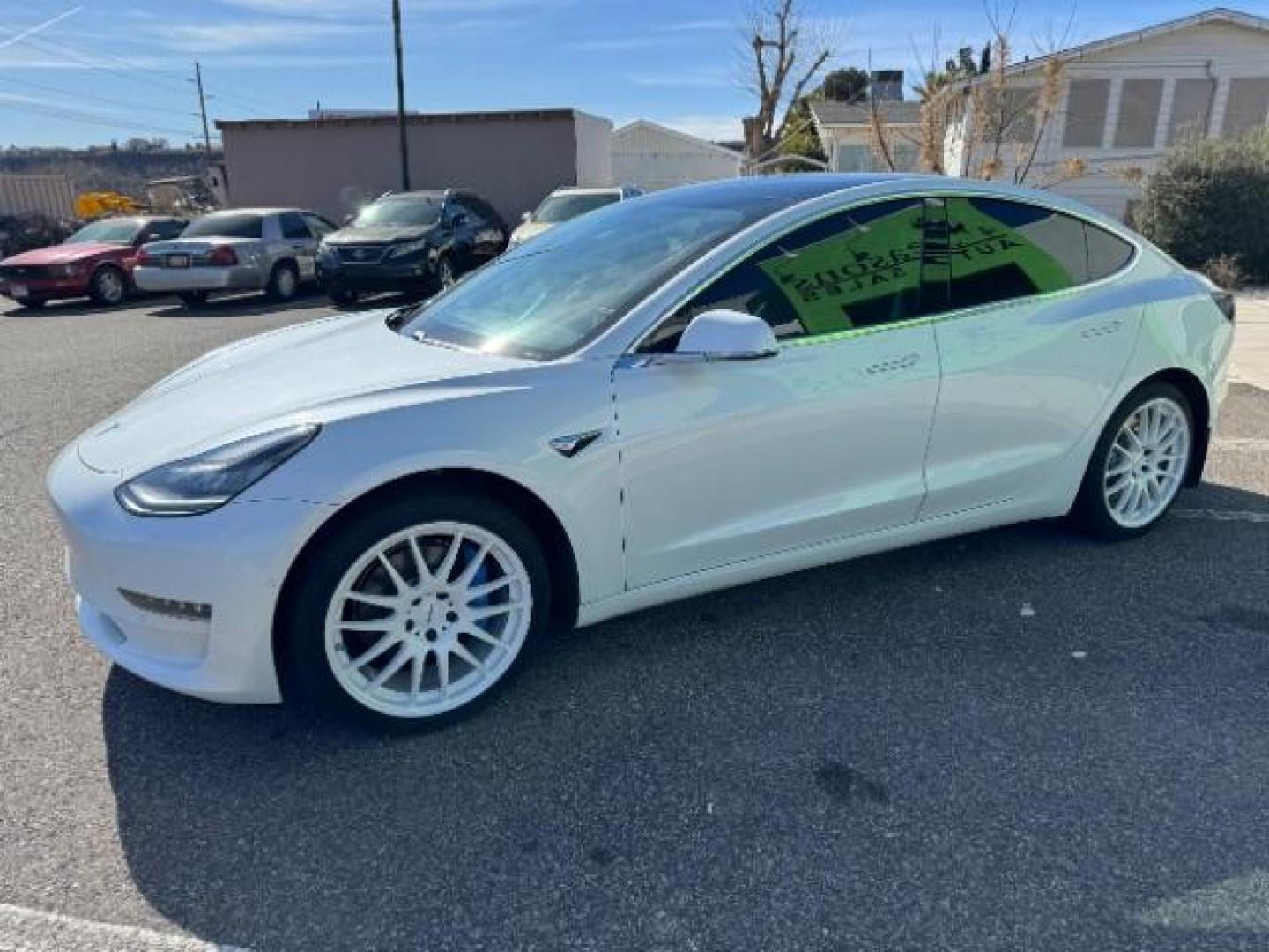 2020 Pearl White Multi-Coat /All Black, leatherette Tesla Model 3 Standard Range Plus (5YJ3E1EA3LF) with an ELECTRIC engine, 1-Speed Automatic transmission, located at 1865 East Red Hills Pkwy, St. George, 84770, (435) 628-0023, 37.120850, -113.543640 - SOLD - ***This Tesla qualifies for $4000 IRS EV tax rebate*** We are setup with IRS to recieve funds within 72 hours. Use the rebate as your down payment or cash in hand. Aftermarket wheels, carbonfiber accents, YOKE steering wheel. This is a beautiful car! We specialize in helping ALL people get - Photo#6