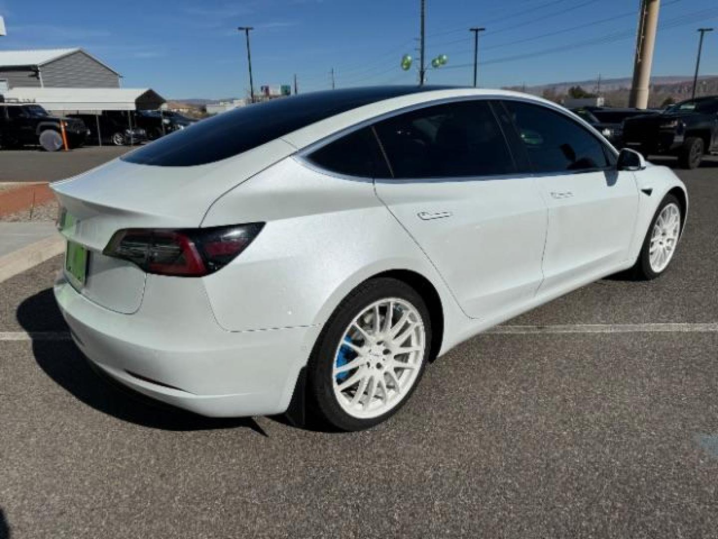 2020 Pearl White Multi-Coat /All Black, leatherette Tesla Model 3 Standard Range Plus (5YJ3E1EA3LF) with an ELECTRIC engine, 1-Speed Automatic transmission, located at 1865 East Red Hills Pkwy, St. George, 84770, (435) 628-0023, 37.120850, -113.543640 - SOLD - ***This Tesla qualifies for $4000 IRS EV tax rebate*** We are setup with IRS to recieve funds within 72 hours. Use the rebate as your down payment or cash in hand. Aftermarket wheels, carbonfiber accents, YOKE steering wheel. This is a beautiful car! We specialize in helping ALL people get - Photo#10