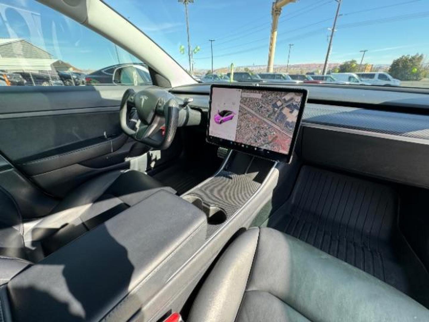 2020 Pearl White Multi-Coat /All Black, leatherette Tesla Model 3 Standard Range Plus (5YJ3E1EA3LF) with an ELECTRIC engine, 1-Speed Automatic transmission, located at 1865 East Red Hills Pkwy, St. George, 84770, (435) 628-0023, 37.120850, -113.543640 - SOLD - ***This Tesla qualifies for $4000 IRS EV tax rebate*** We are setup with IRS to recieve funds within 72 hours. Use the rebate as your down payment or cash in hand. Aftermarket wheels, carbonfiber accents, YOKE steering wheel. This is a beautiful car! We specialize in helping ALL people get - Photo#32