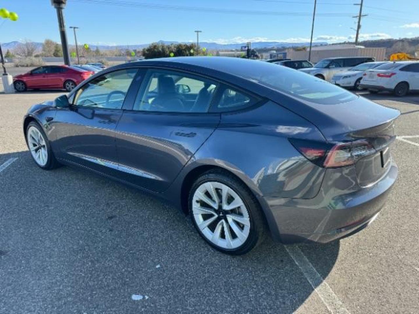 2022 Midnight Silver Metallic /All Black Tesla Model 3 Standard Range Plus (5YJ3E1EA3NF) with an ELECTRIC engine, 1-Speed Automatic transmission, located at 1865 East Red Hills Pkwy, St. George, 84770, (435) 628-0023, 37.120850, -113.543640 - Very clean model 3 with LFP battery. (Lithium Ion is the new Tesla battery technology that is meant to be fully charged daily) Currently gets 260 miles on full charge. The battery and drive motor still have 100k mile factory warranty. Extended battery warranty available. ****THIS CAR QUALIFIES FOR - Photo#7