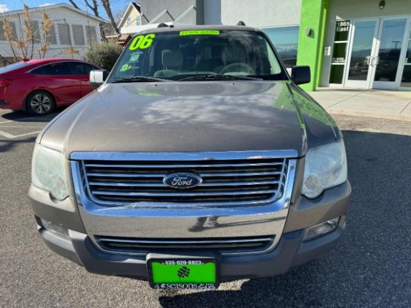 2006 Dark Stone Metallic /Camel Cloth Interior Ford Explorer XLT 4.0L 4WD (1FMEU73E26U) with an 4.0L V6 SOHC 16V engine, 5-Speed Automatic transmission, located at 940 North Main Street, Cedar City, UT, 84720, (435) 628-0023, 37.692936, -113.061897 - We specialize in helping ALL people get the best financing available. No matter your credit score, good, bad or none we can get you an amazing rate. Had a bankruptcy, divorce, or repossessions? We give you the green light to get your credit back on the road. Low down and affordable payments that fit - Photo#2