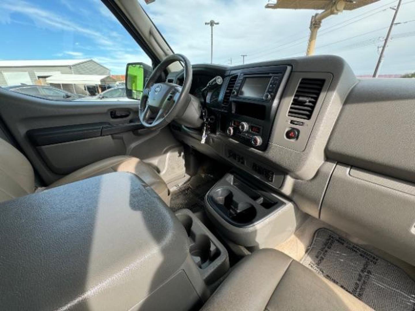 2018 Glacier White /Beige, leather Nissan NV Passenger 3500 SL V8 (5BZAF0AA5JN) with an 5.6L V8 engine, 5-Speed Automatic transmission, located at 1865 East Red Hills Pkwy, St. George, 84770, (435) 628-0023, 37.120850, -113.543640 - Photo#38