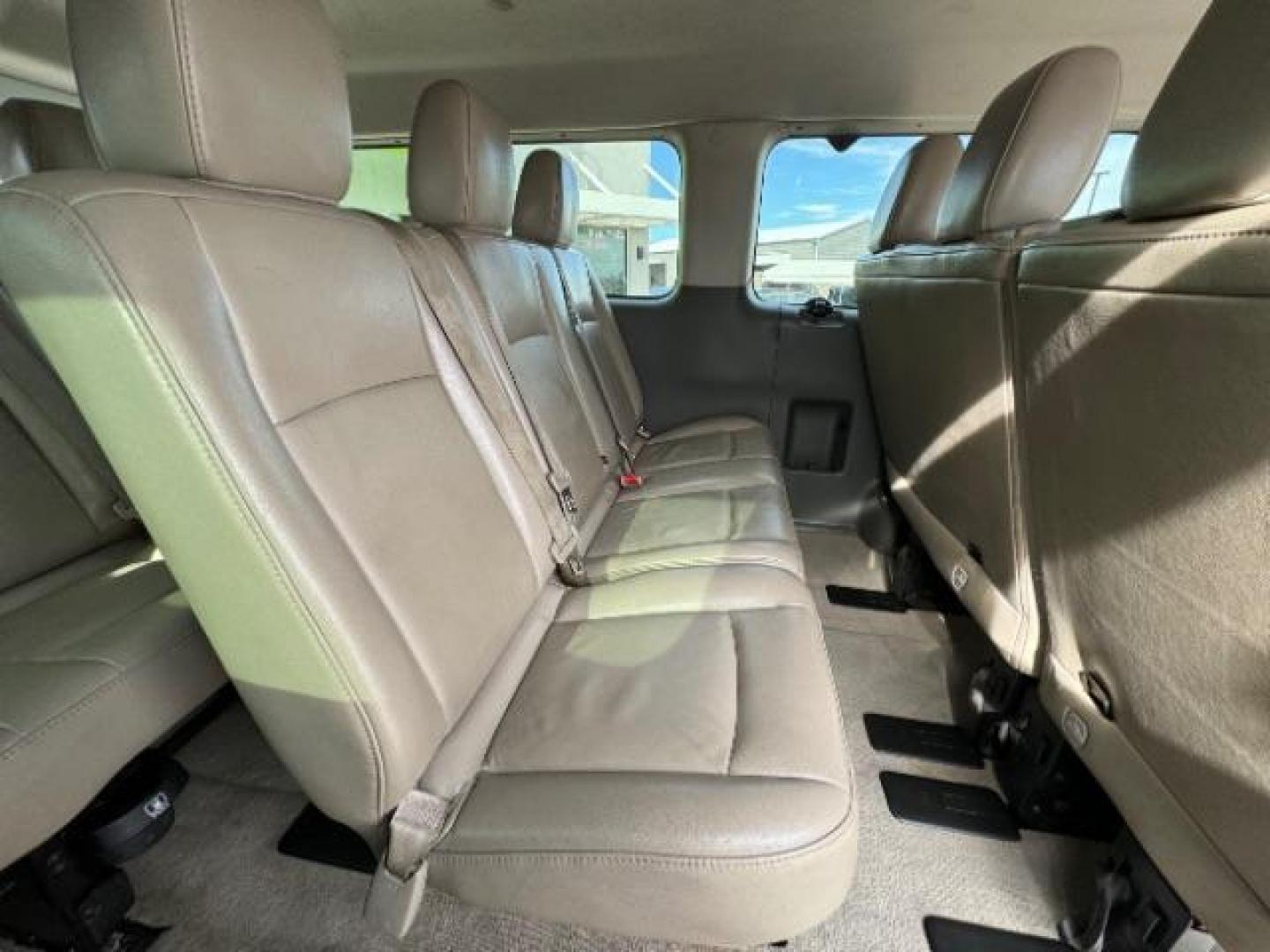 2018 Glacier White /Beige, leather Nissan NV Passenger 3500 SL V8 (5BZAF0AA5JN) with an 5.6L V8 engine, 5-Speed Automatic transmission, located at 1865 East Red Hills Pkwy, St. George, 84770, (435) 628-0023, 37.120850, -113.543640 - Photo#42