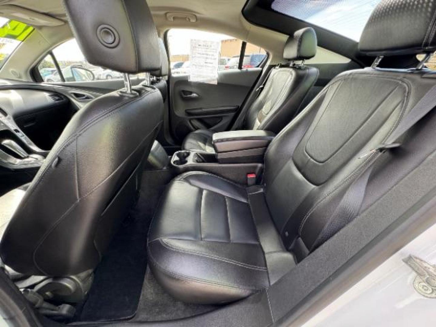 2014 White /Black Leather Interior Chevrolet Volt Premium w/ LEP (1G1RF6E42EU) with an 1.4L L4 DOHC 16V PLUG-IN HYBRID engine, Continuously Variable Transmission transmission, located at 940 North Main Street, Cedar City, UT, 84720, (435) 628-0023, 37.692936, -113.061897 - Photo#27