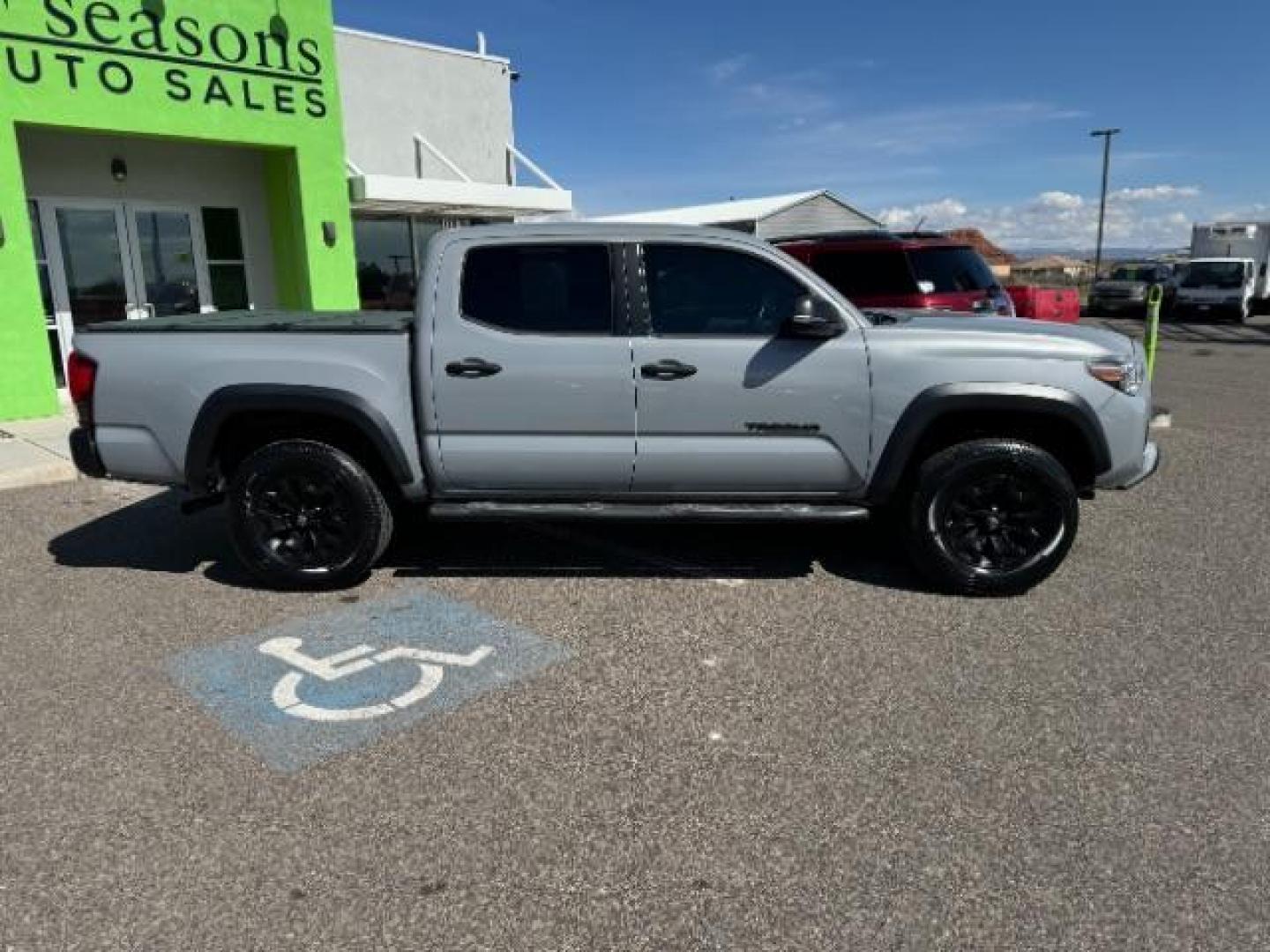 2019 Cement Toyota Tacoma SR5 Double Cab Long Bed V6 6AT 2WD (3TMAZ5CN8KM) with an 3.5L V6 DOHC 24V engine, 6-Speed Automatic transmission, located at 1865 East Red Hills Pkwy, St. George, 84770, (435) 628-0023, 37.120850, -113.543640 - Photo#10