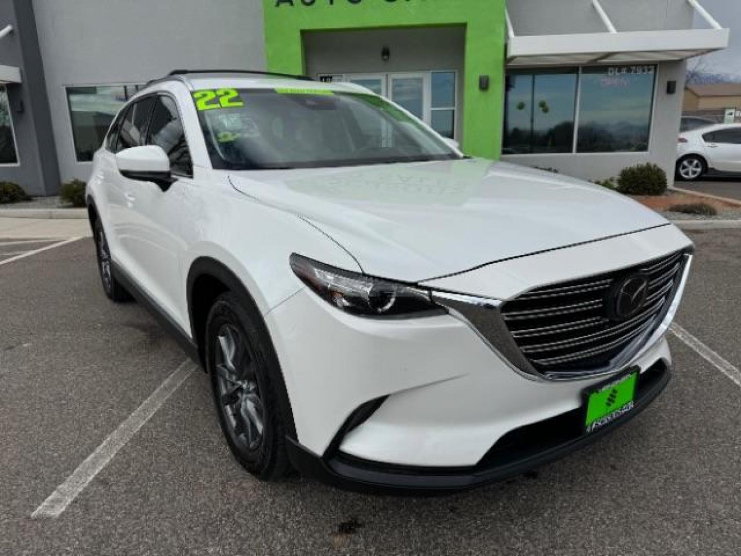 2022 Snowflake White Pearl Mica /Sand Mazda CX-9 Touring (JM3TCBCY4N0) with an 2.5L L4 DOHC 16V engine, 6-Speed Automatic transmission, located at 1865 East Red Hills Pkwy, St. George, 84770, (435) 628-0023, 37.120850, -113.543640 - Photo#1