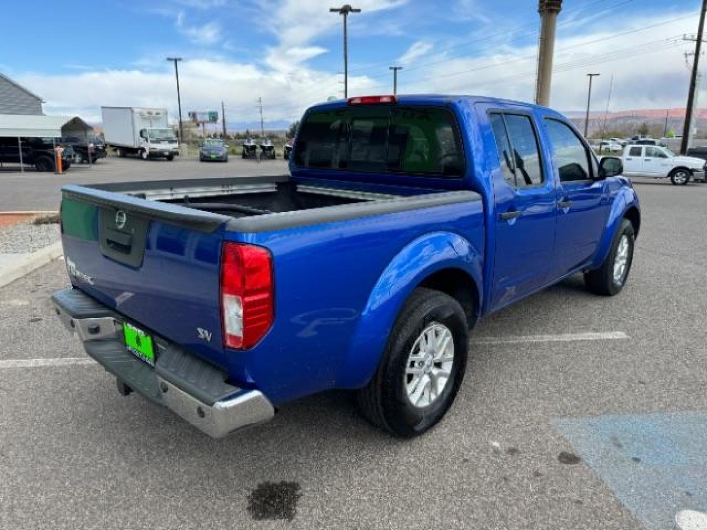 2014 Blue /Steel Nissan Frontier S Crew Cab 5AT 2WD (1N6AD0ER3EN) with an 4.0L V6 DOHC 24V engine, 5-Speed Automatic transmission, located at 940 North Main Street, Cedar City, UT, 84720, (435) 628-0023, 37.692936, -113.061897 - Photo#9