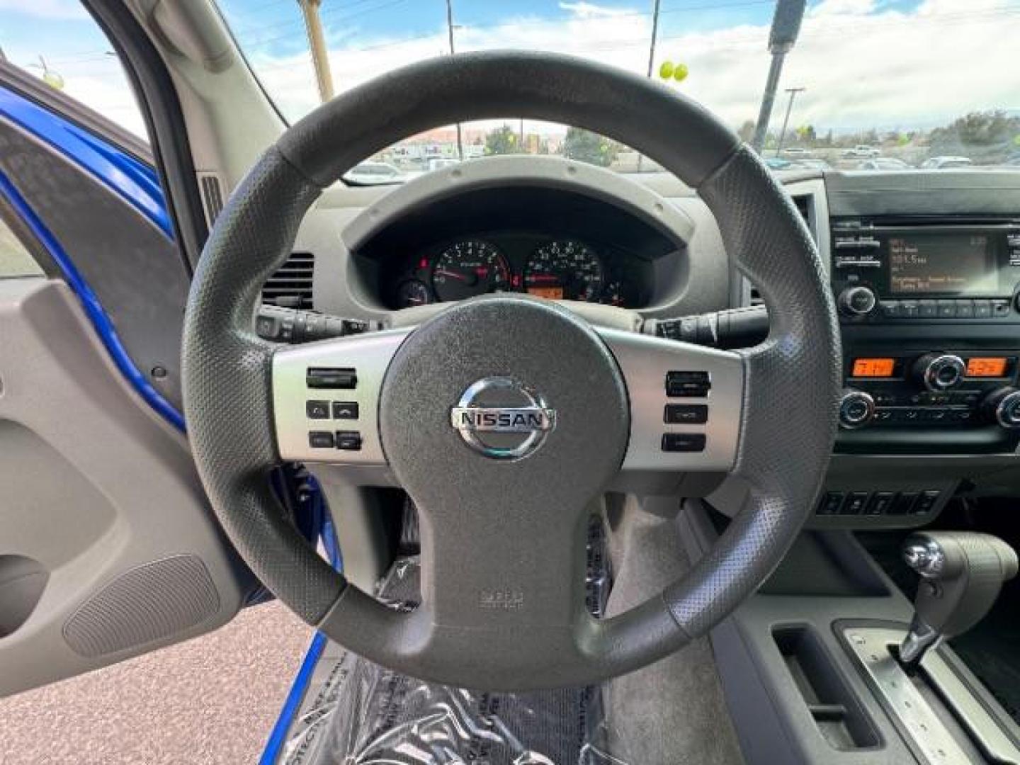 2014 Blue /Steel Nissan Frontier S Crew Cab 5AT 2WD (1N6AD0ER3EN) with an 4.0L V6 DOHC 24V engine, 5-Speed Automatic transmission, located at 940 North Main Street, Cedar City, UT, 84720, (435) 628-0023, 37.692936, -113.061897 - Photo#20