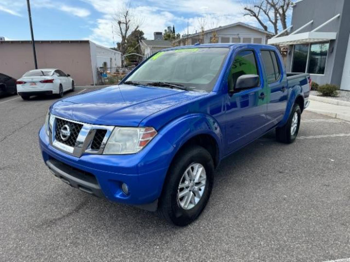 2014 Blue /Steel Nissan Frontier S Crew Cab 5AT 2WD (1N6AD0ER3EN) with an 4.0L V6 DOHC 24V engine, 5-Speed Automatic transmission, located at 940 North Main Street, Cedar City, UT, 84720, (435) 628-0023, 37.692936, -113.061897 - Photo#3