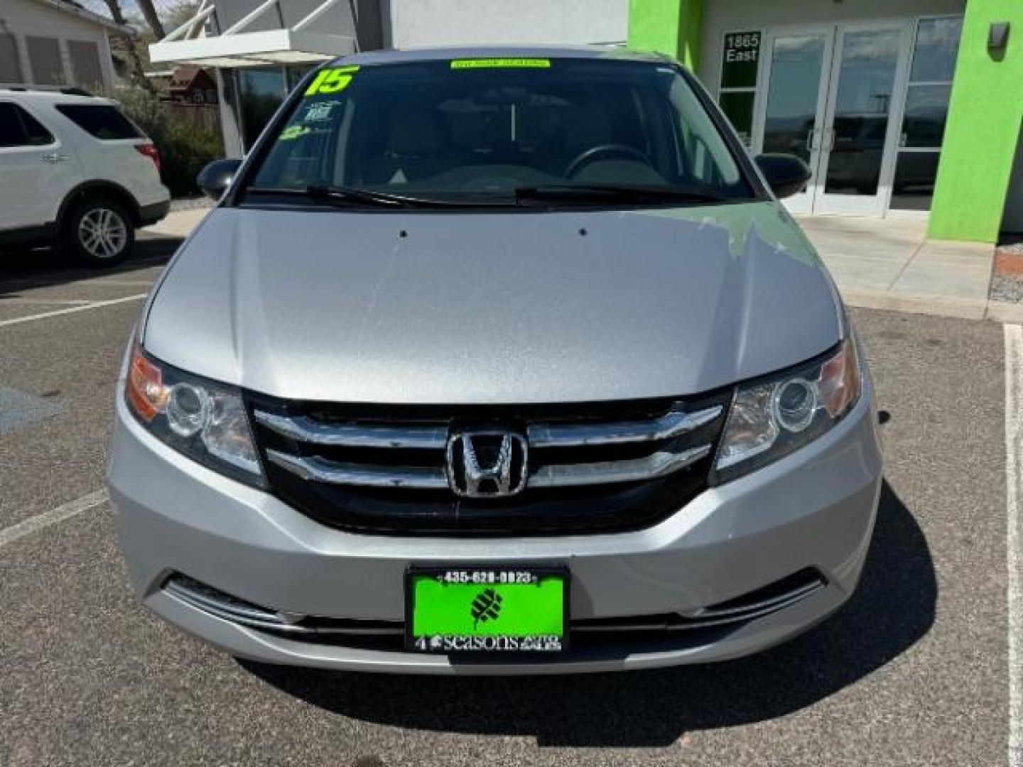 2015 Modern Steel Metallic /Gray, cloth Honda Odyssey LX (5FNRL5H23FB) with an 3.5L V6 SOHC 24V engine, 6-Speed Automatic transmission, located at 1865 East Red Hills Pkwy, St. George, 84770, (435) 628-0023, 37.120850, -113.543640 - We specialize in helping ALL people get the best financing available. No matter your credit score, good, bad or none we can get you an amazing rate. Had a bankruptcy, divorce, or repossessions? We give you the green light to get your credit back on the road. Low down and affordable payments that fit - Photo#2