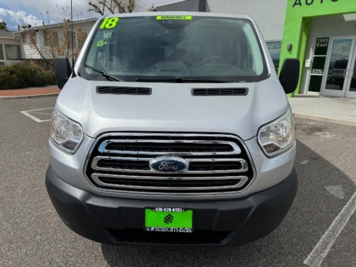 2018 Silver /Black Interior Ford Transit 350 Wagon Low Roof XL w/Sliding Pass. 148-in. WB (1FBZX2YM9JK) with an 3.7L V6 DOHC 24V engine, 6-Speed Automatic transmission, located at 1865 East Red Hills Pkwy, St. George, 84770, (435) 628-0023, 37.120850, -113.543640 - We specialize in helping ALL people get the best financing available. No matter your credit score, good, bad or none we can get you an amazing rate. Had a bankruptcy, divorce, or repossessions? We give you the green light to get your credit back on the road. Low down and affordable payments that fit - Photo#2