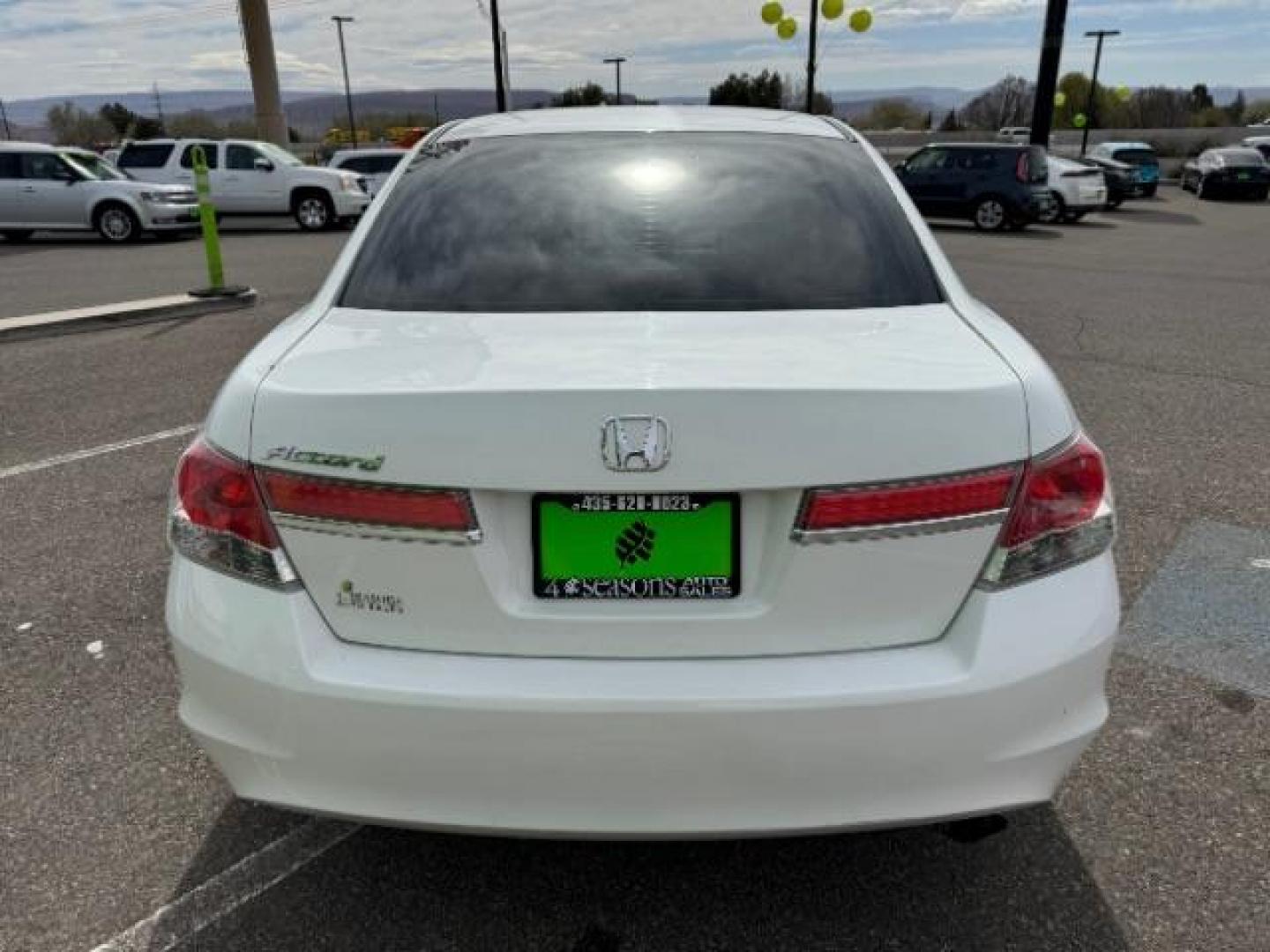 2011 Taffeta White /Ivory Cloth Interior Honda Accord LX Sedan AT (1HGCP2F30BA) with an 2.4L L4 DOHC 16V engine, 5-Speed Automatic transmission, located at 940 North Main Street, Cedar City, UT, 84720, (435) 628-0023, 37.692936, -113.061897 - Photo#9