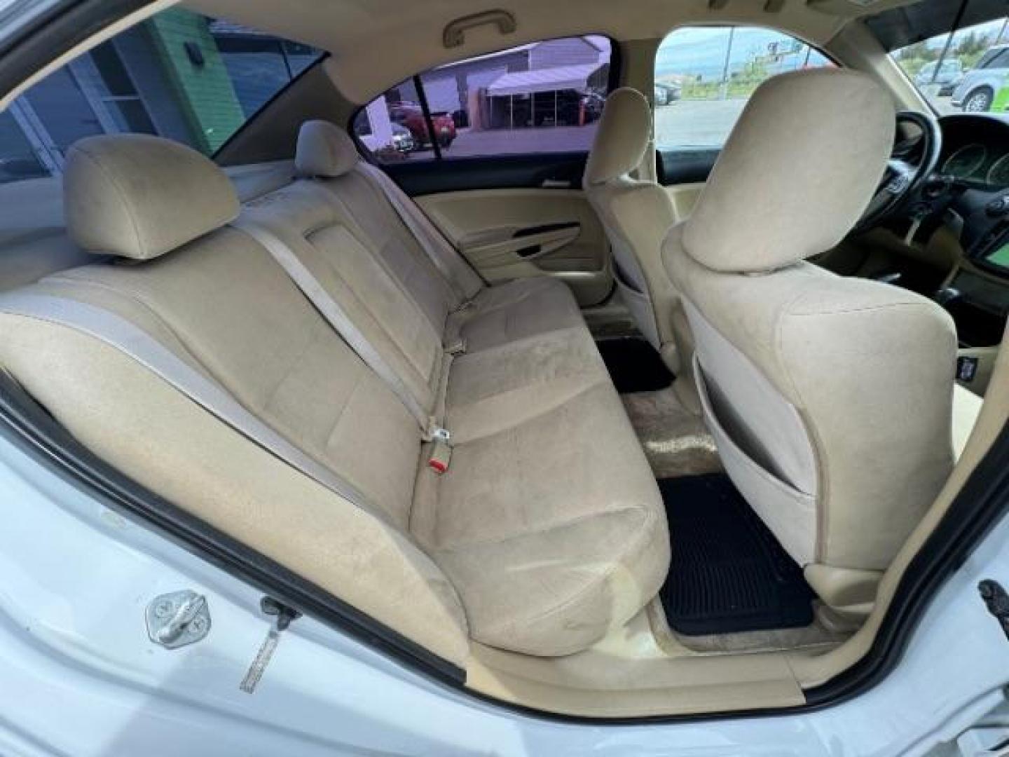 2011 Taffeta White /Ivory Cloth Interior Honda Accord LX Sedan AT (1HGCP2F30BA) with an 2.4L L4 DOHC 16V engine, 5-Speed Automatic transmission, located at 940 North Main Street, Cedar City, UT, 84720, (435) 628-0023, 37.692936, -113.061897 - Photo#30