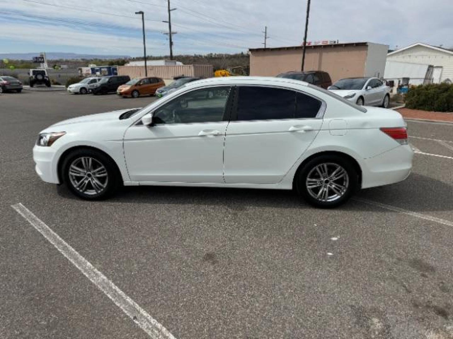 2011 Taffeta White /Ivory Cloth Interior Honda Accord LX Sedan AT (1HGCP2F30BA) with an 2.4L L4 DOHC 16V engine, 5-Speed Automatic transmission, located at 940 North Main Street, Cedar City, UT, 84720, (435) 628-0023, 37.692936, -113.061897 - Photo#6